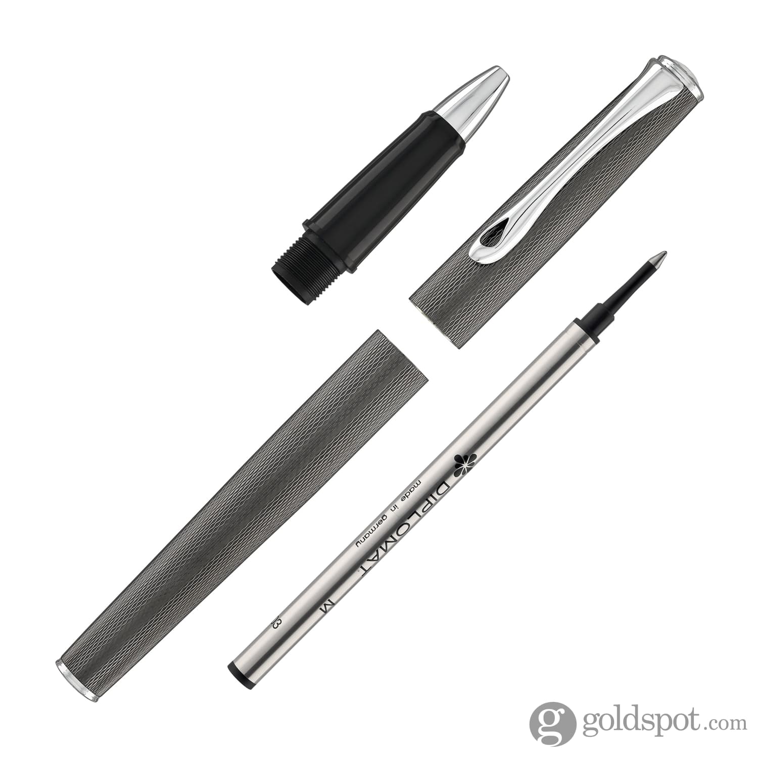 Diplomat Esteem Rollerball Pen in Black Barley - Image 7