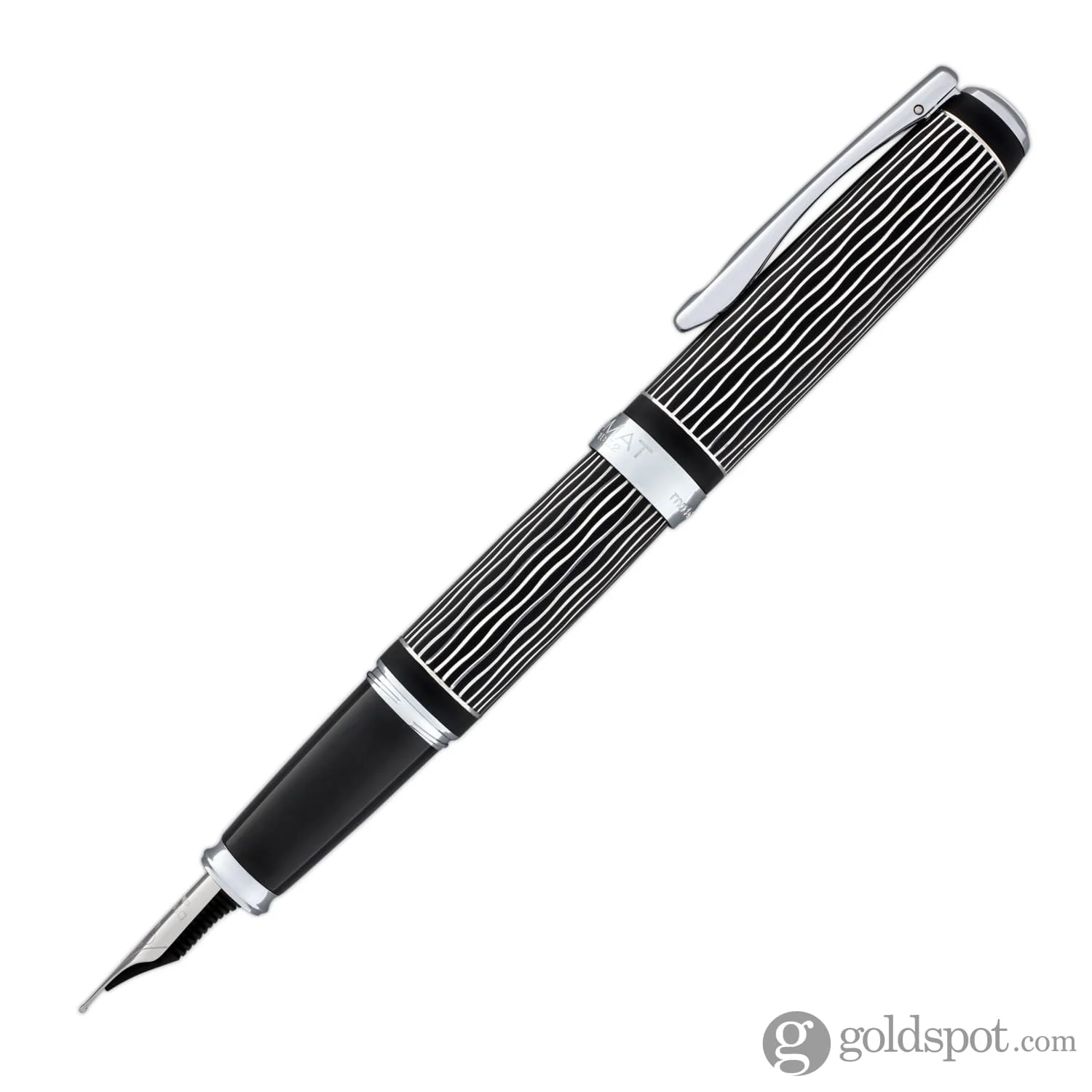 Diplomat Excellence A Plus Fountain Pen in Waves - Image 3