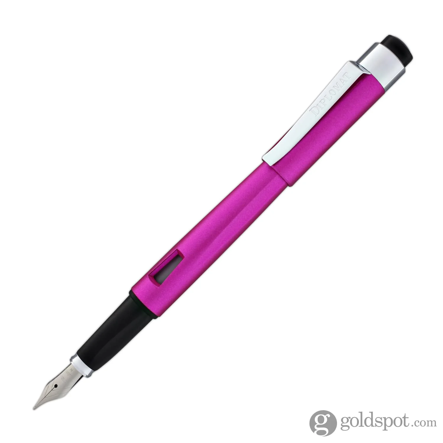 Diplomat Magnum Fountain Pen in Hot Pink - Image 2