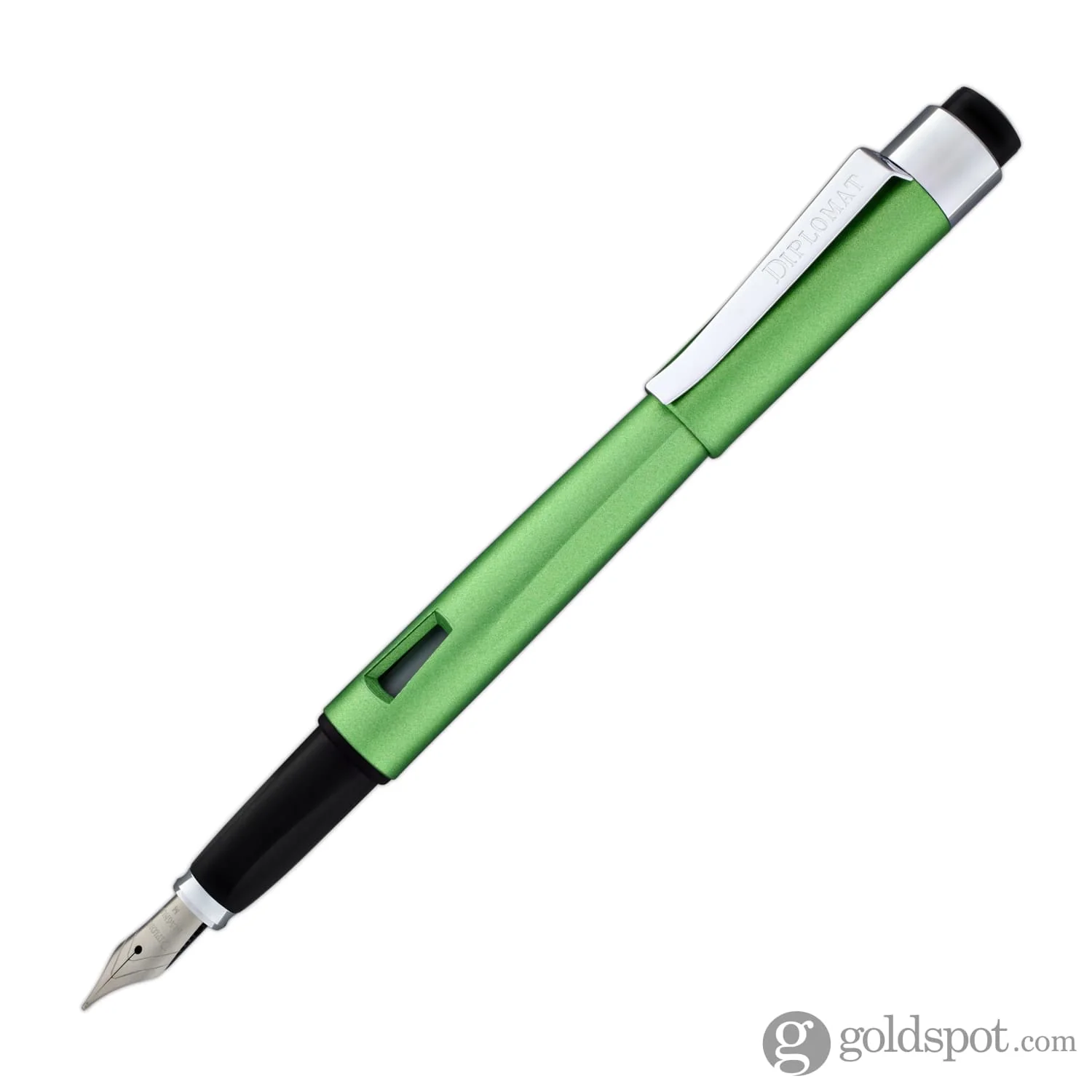 Diplomat Magnum Fountain Pen in Lime Green - Image 2