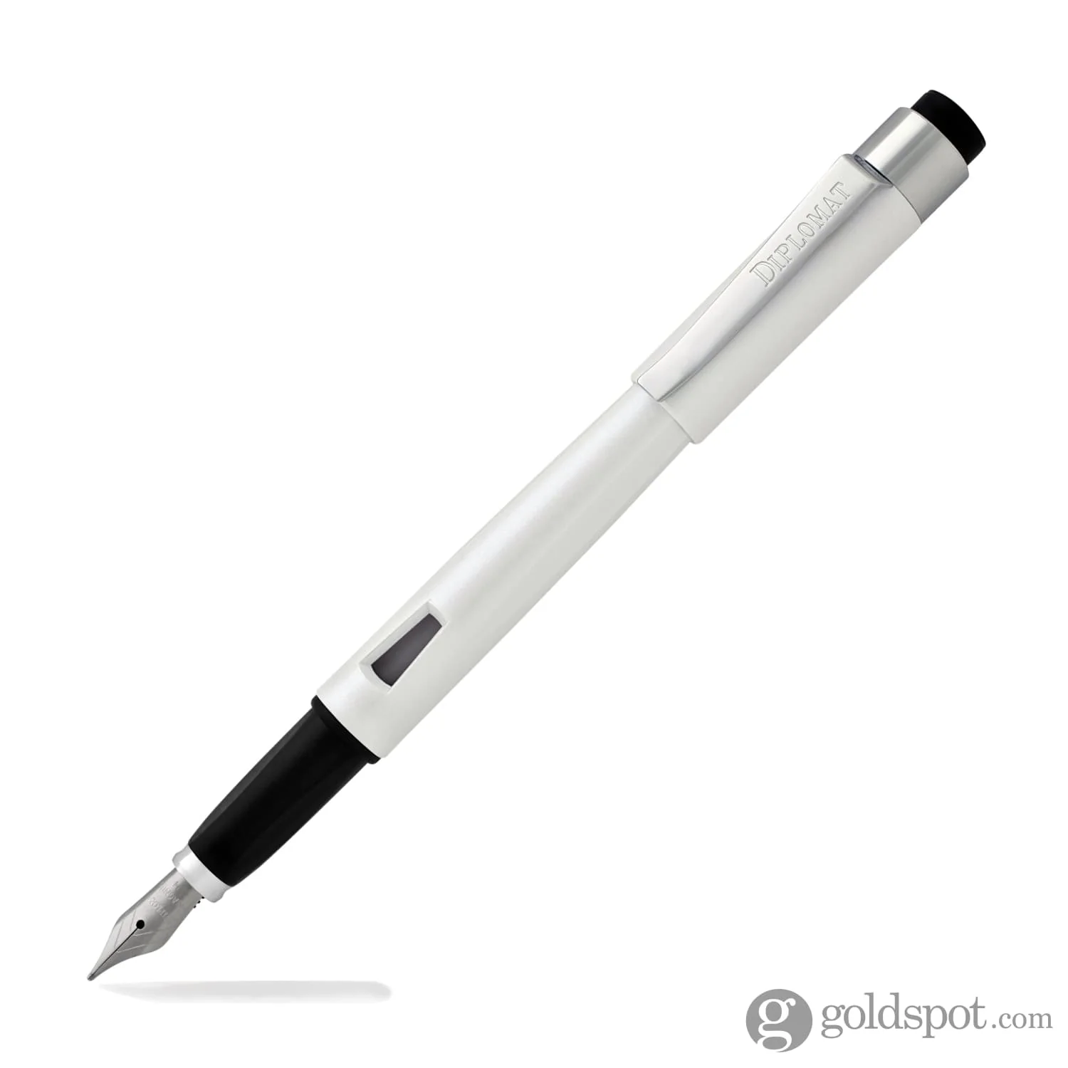 Diplomat Magnum Fountain Pen in Pearl White - Image 2