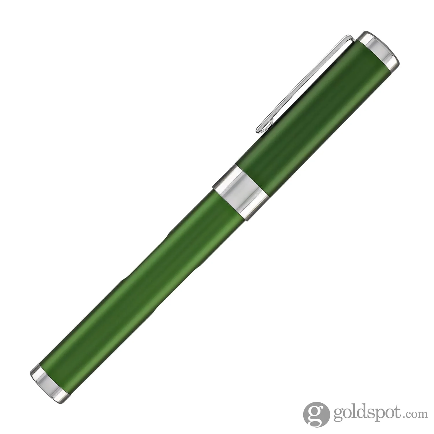 Diplomat Nexus Fountain Pen in Green/Chrome - Image 5