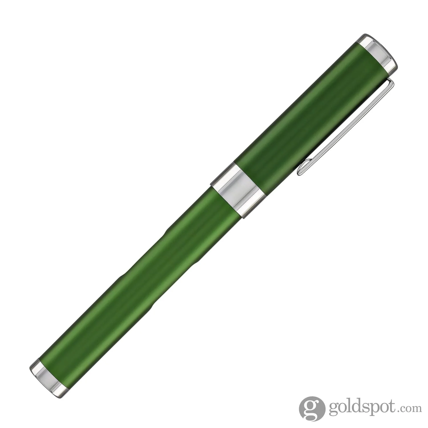 Diplomat Nexus Fountain Pen in Green/Chrome - Image 6