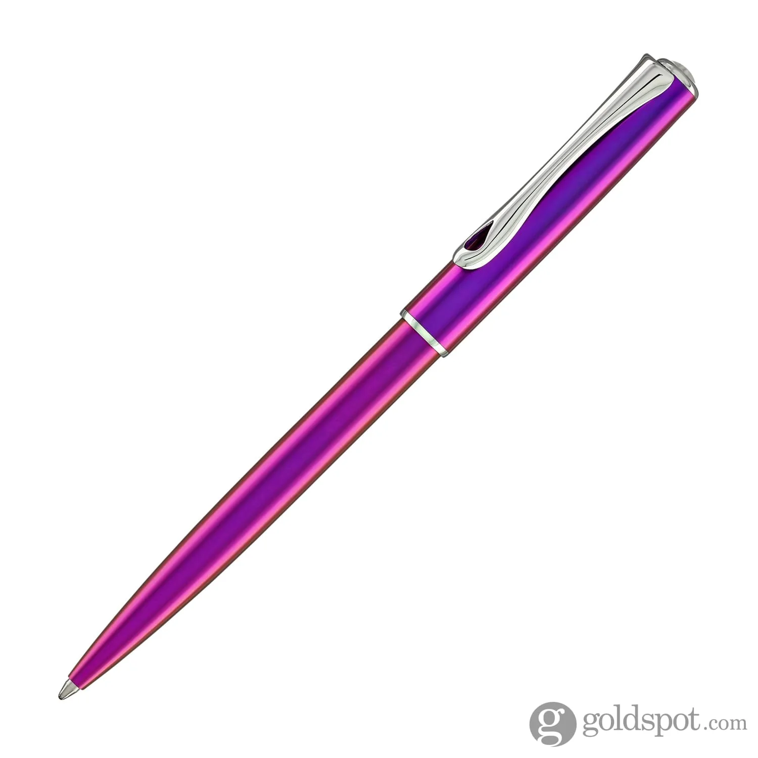 Diplomat Traveller Ballpoint Pen in Funky Fuchsia - Image 2