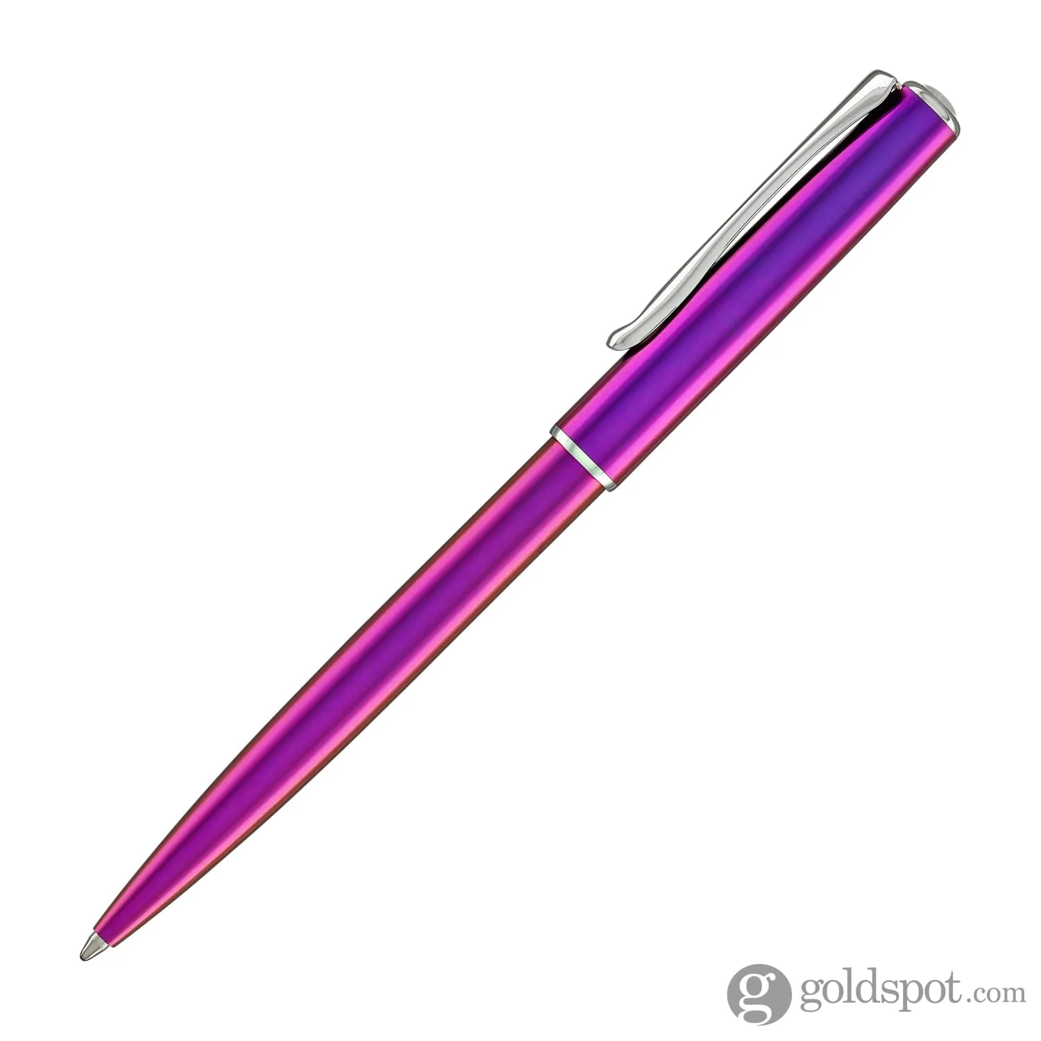 Diplomat Traveller Ballpoint Pen in Funky Fuchsia - Image 3