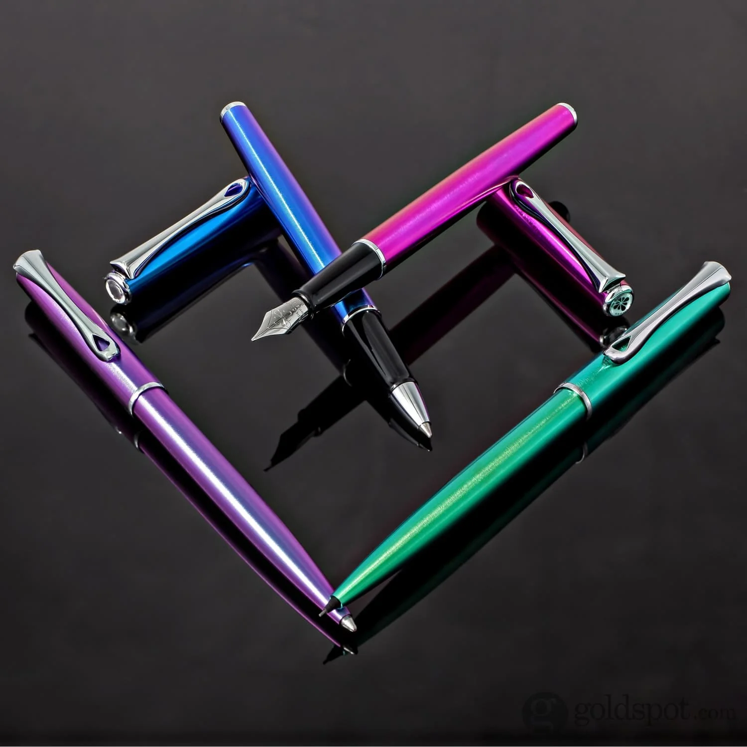 Diplomat Traveller Rollerball Pen in Funky Petrol - Image 10