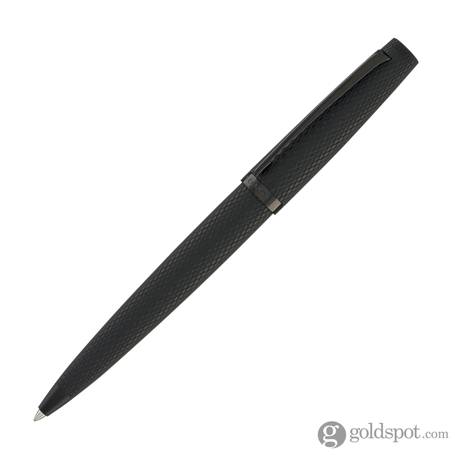 Diplomat Viper Ballpoint Pen in Black Guilloche - Image 2