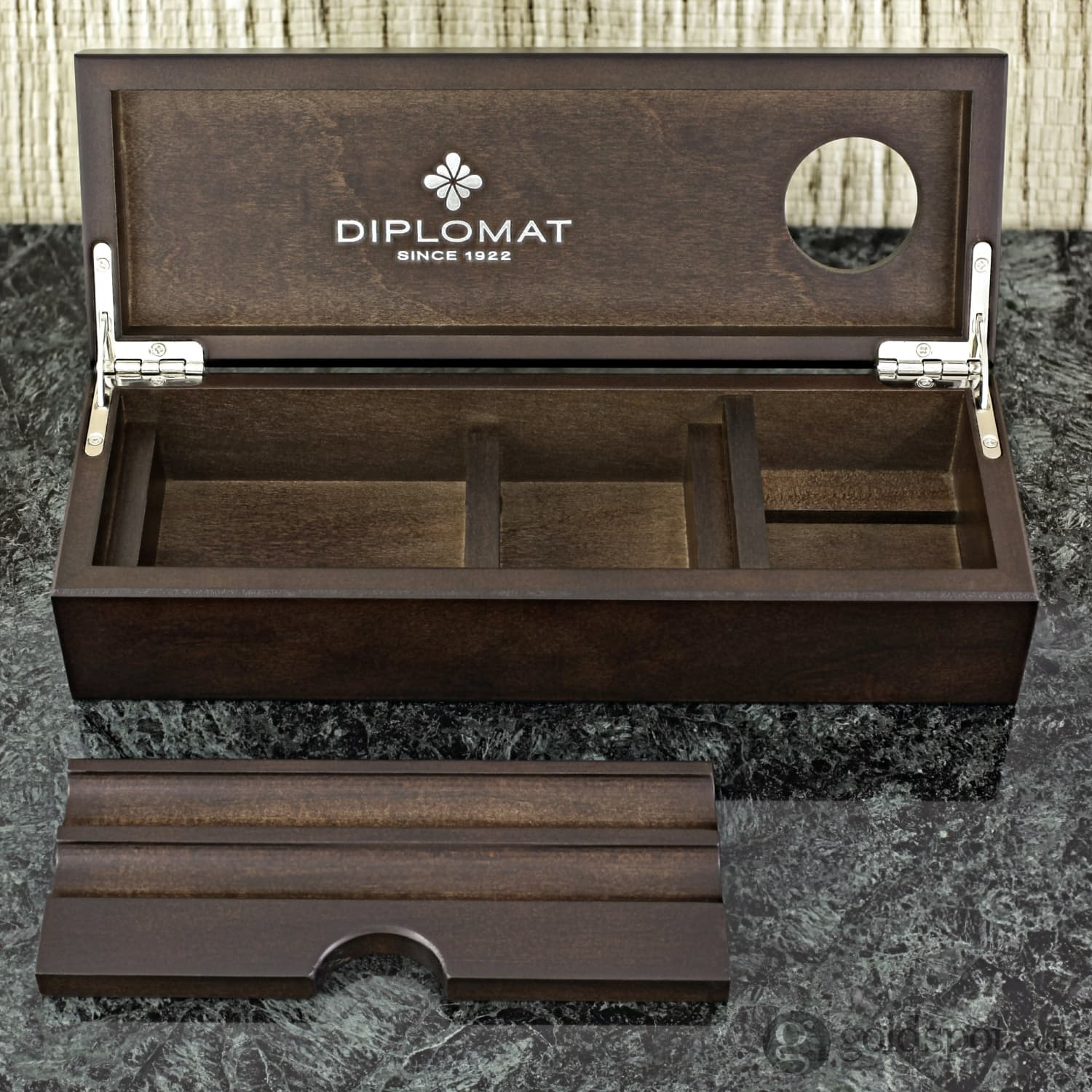 Diplomat Wooden Desk Case with Ink in Wenge - Image 3