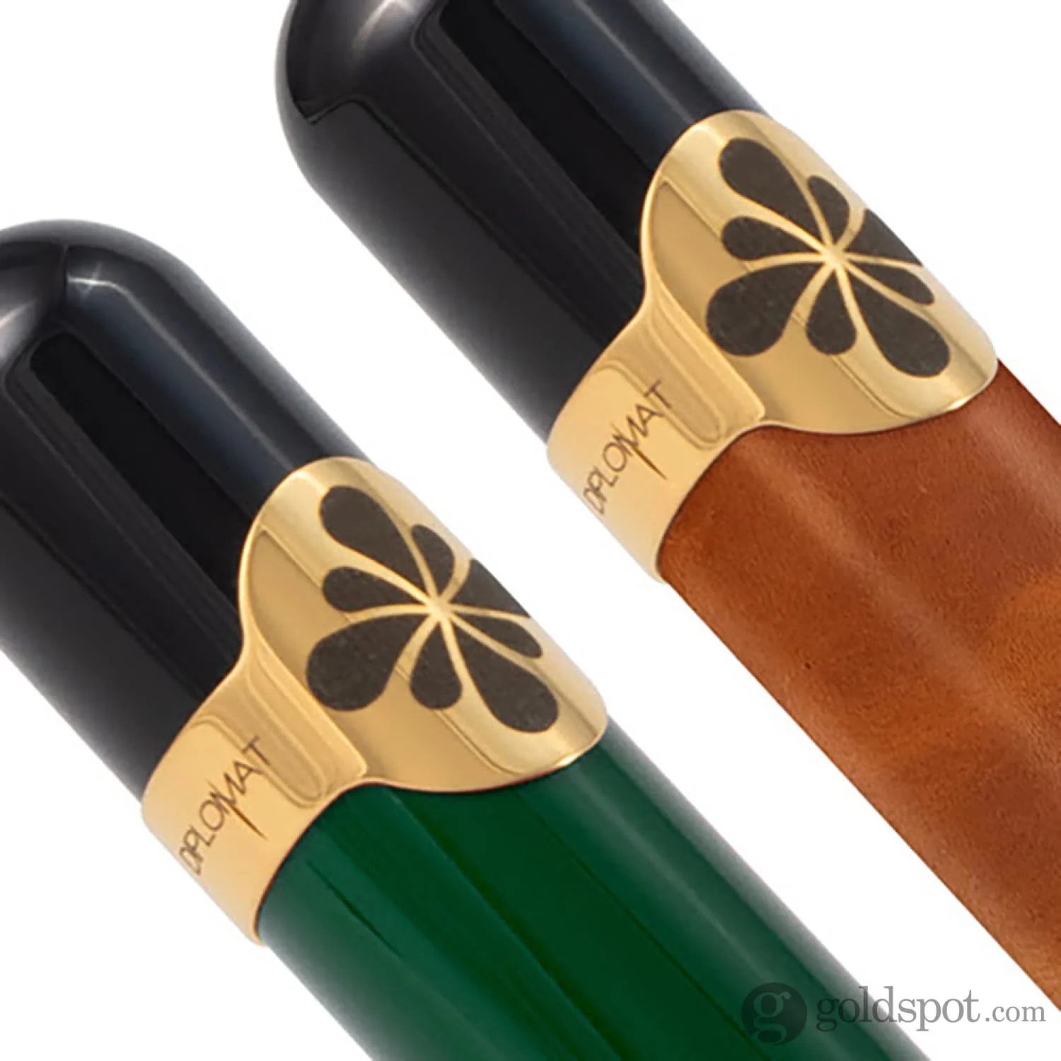 Diplomat X.O Triple 5 Fountain Pen in Camel Leather Limited Edition - Image 2