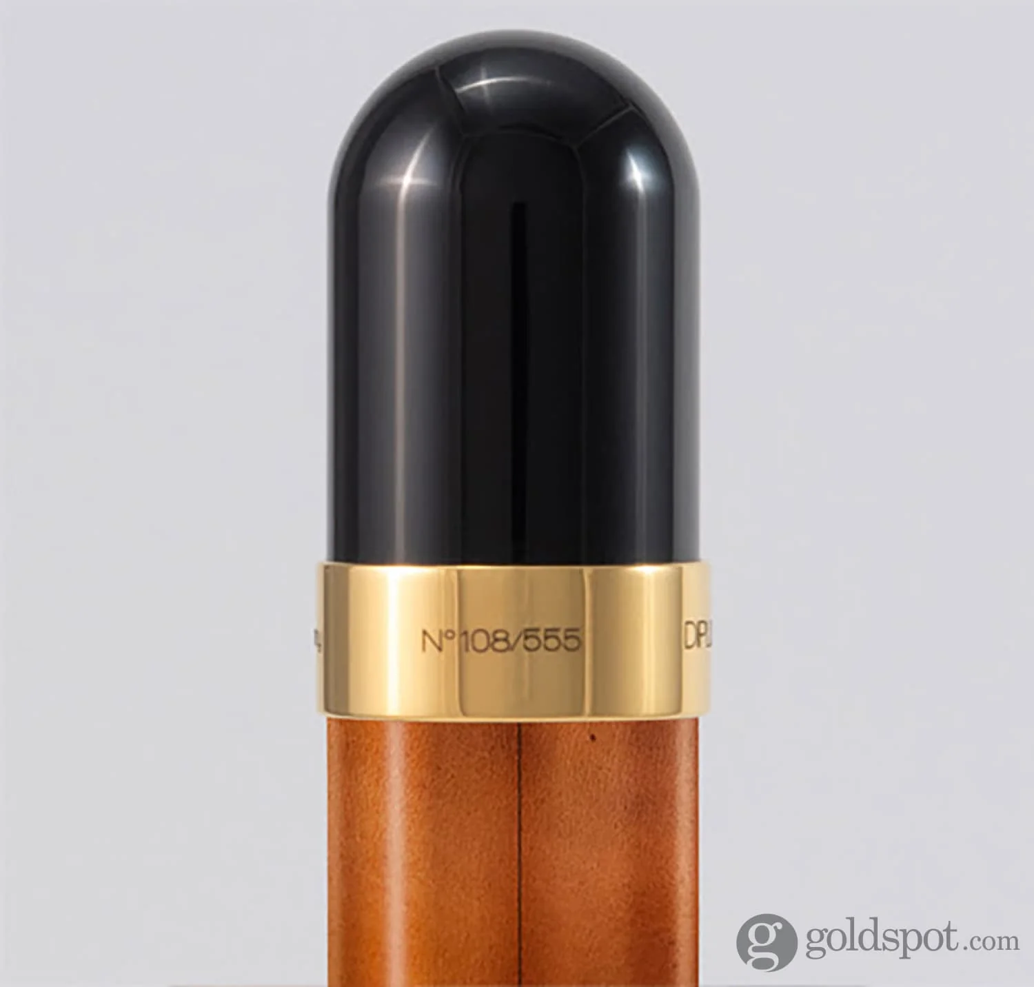 Diplomat X.O Triple 5 Fountain Pen in Camel Leather Limited Edition - Image 3