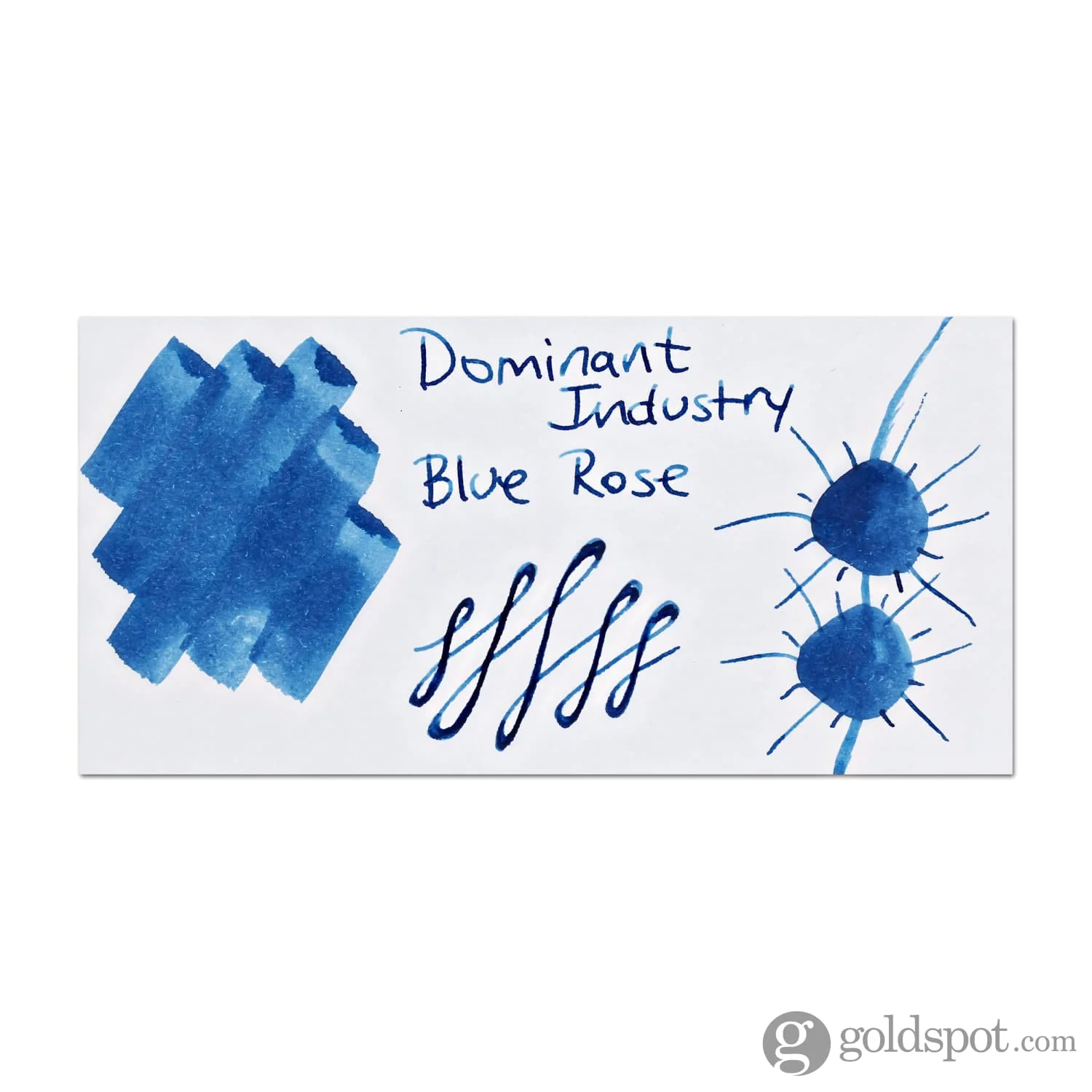 Dominant Industry Alchemist Standard Ink Series Bottled Ink in Blue Rose - 25mL - Image 2