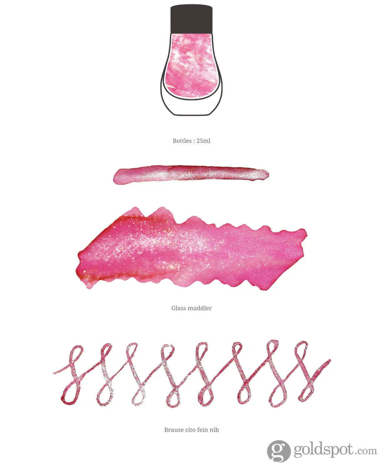 Dominant Industry Pearl Series Bottled Ink in Daydream - 25mL - Image 3