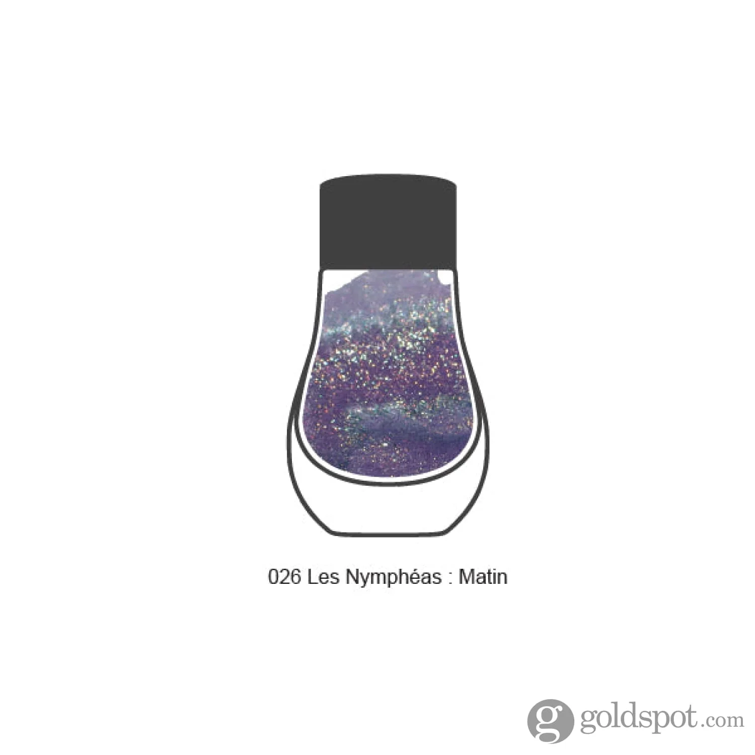 Dominant Industry Pearl Series Bottled Ink in Les Nymphéas : Matin - 25mL - Image 3