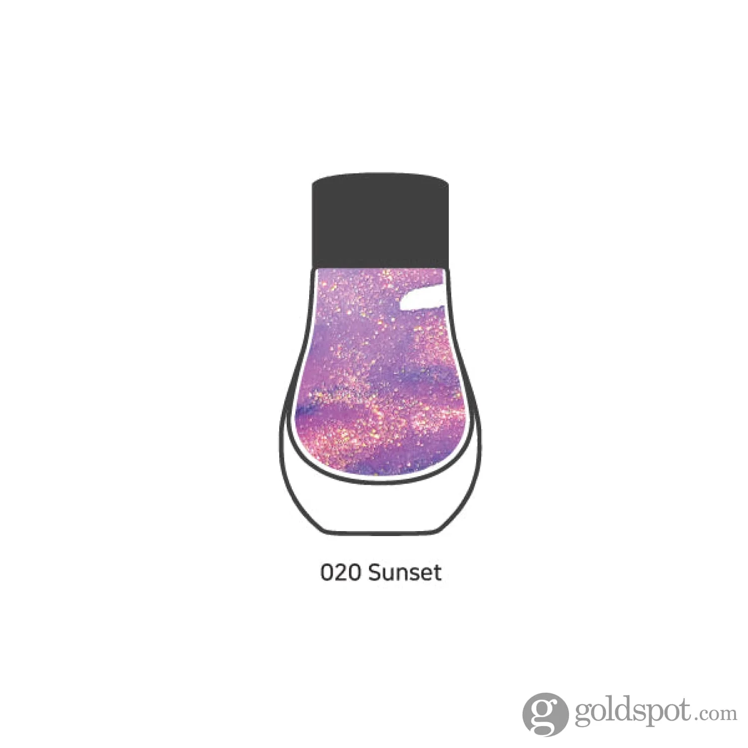 Dominant Industry Pearl Series Bottled Ink in Sunset - 25mL - Image 3