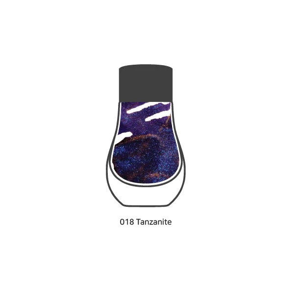 Dominant Industry Pearl Series Bottled Ink in Tanzanite - 25mL - Image 3