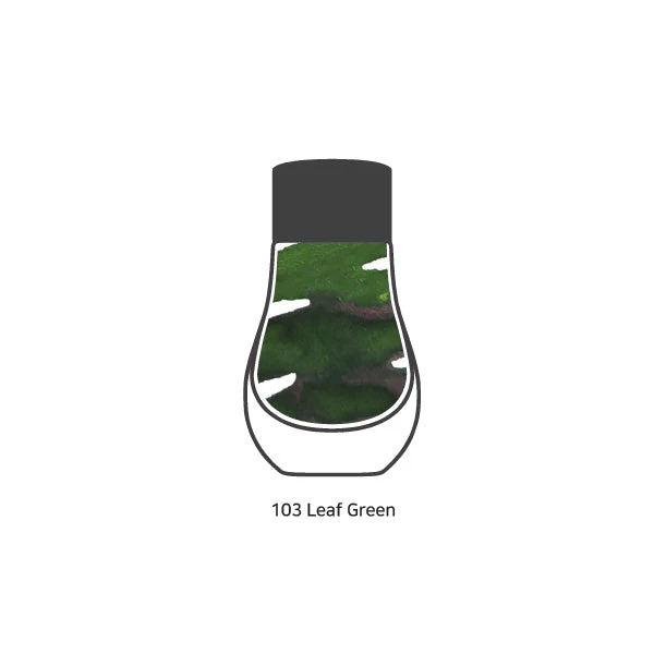 Dominant Industry Standard Series Bottled Ink in Leaf Green - 25mL - Image 3