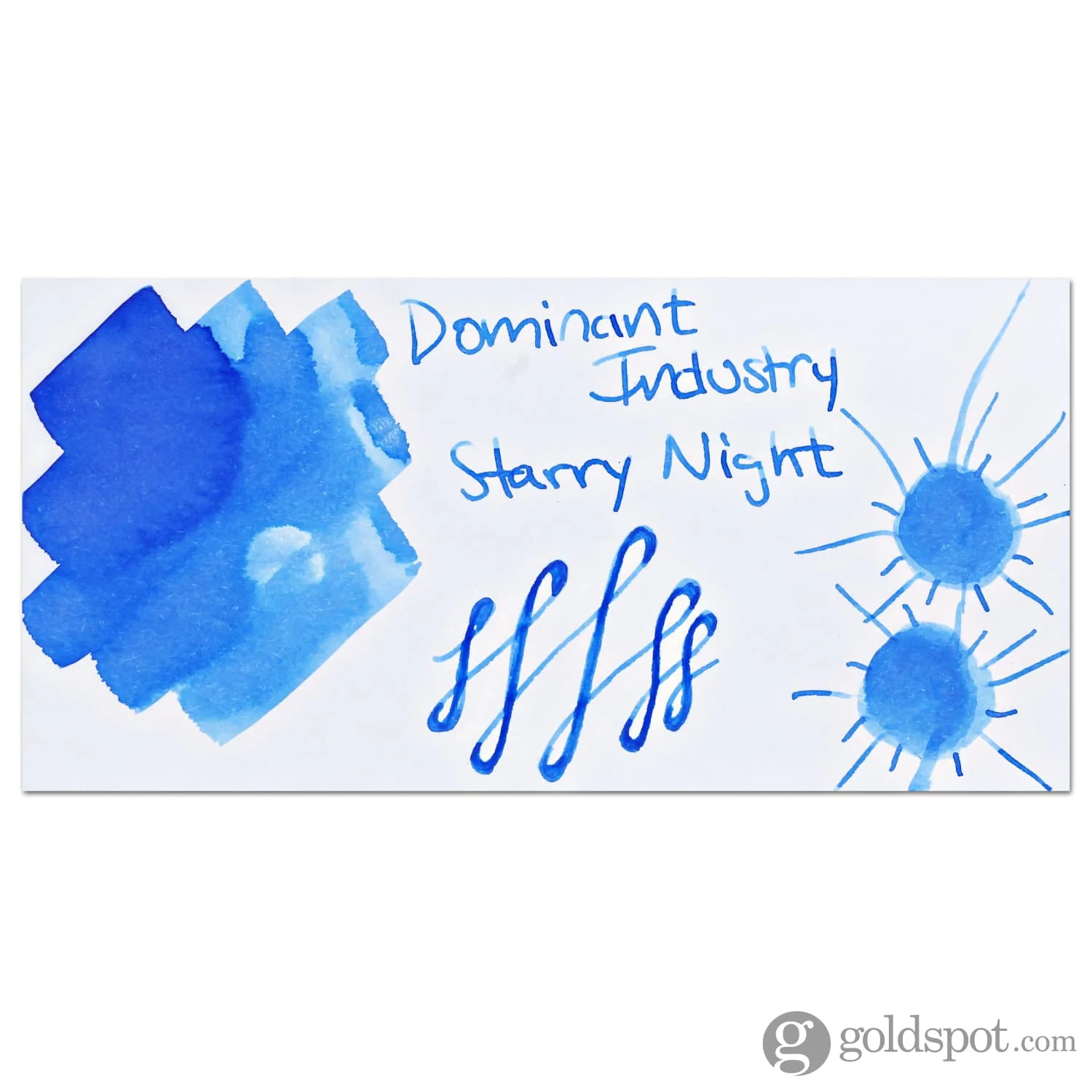 Dominant Industry Van Gogh Pearl Series Bottled Ink in Starry Night - 25mL - Image 2