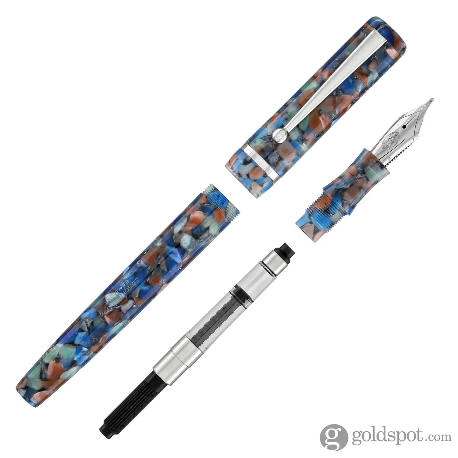 Edison Beaumont Fountain Pen in River’s Edge - Image 8