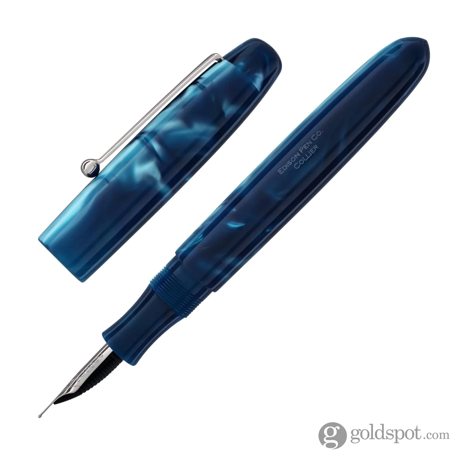 Edison Collier Fountain Pen in Azure Skies - Image 3