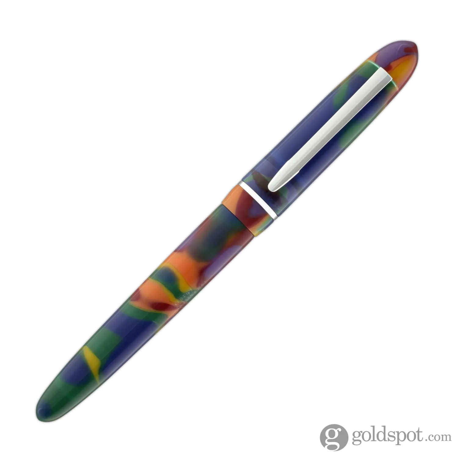 Edison Menlo Fountain Pen in Fingerpaints Stainless Steel Nib - Image 4