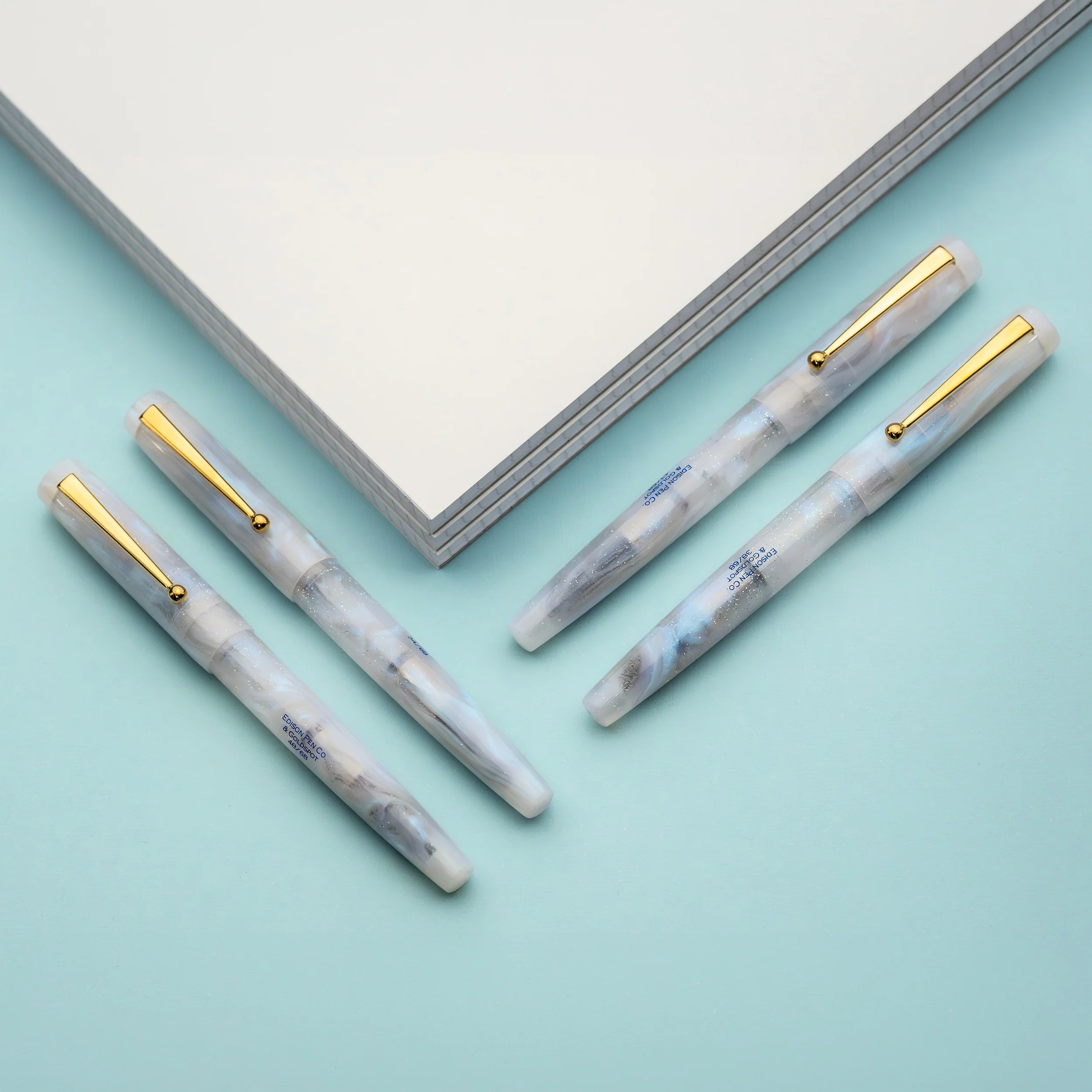 Edison Newark Fountain Pen in Magellanic Clouds LE - Image 11