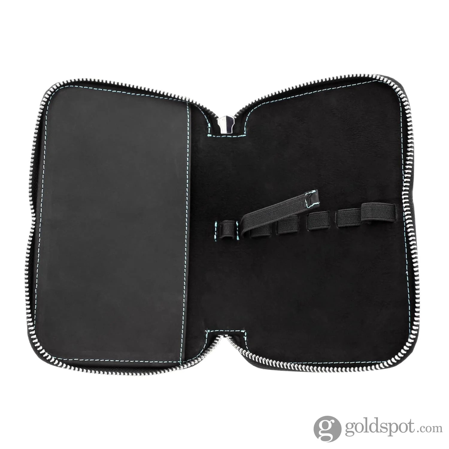 Endless Companion Leather Adjustable 5 Pen Pouch in Black - Image 2