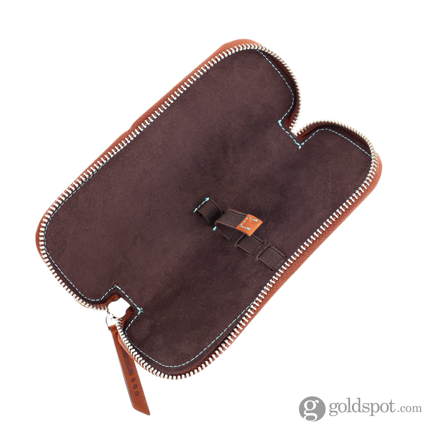 Endless Companion Leather Adjustable Pen Pouch - 2 Pens Brown - Image 2