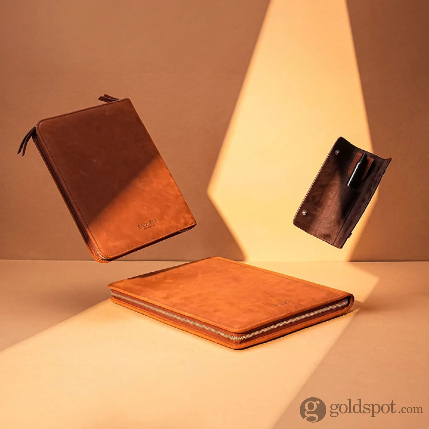 Endless Folio A5 in Brown Leather - Image 3