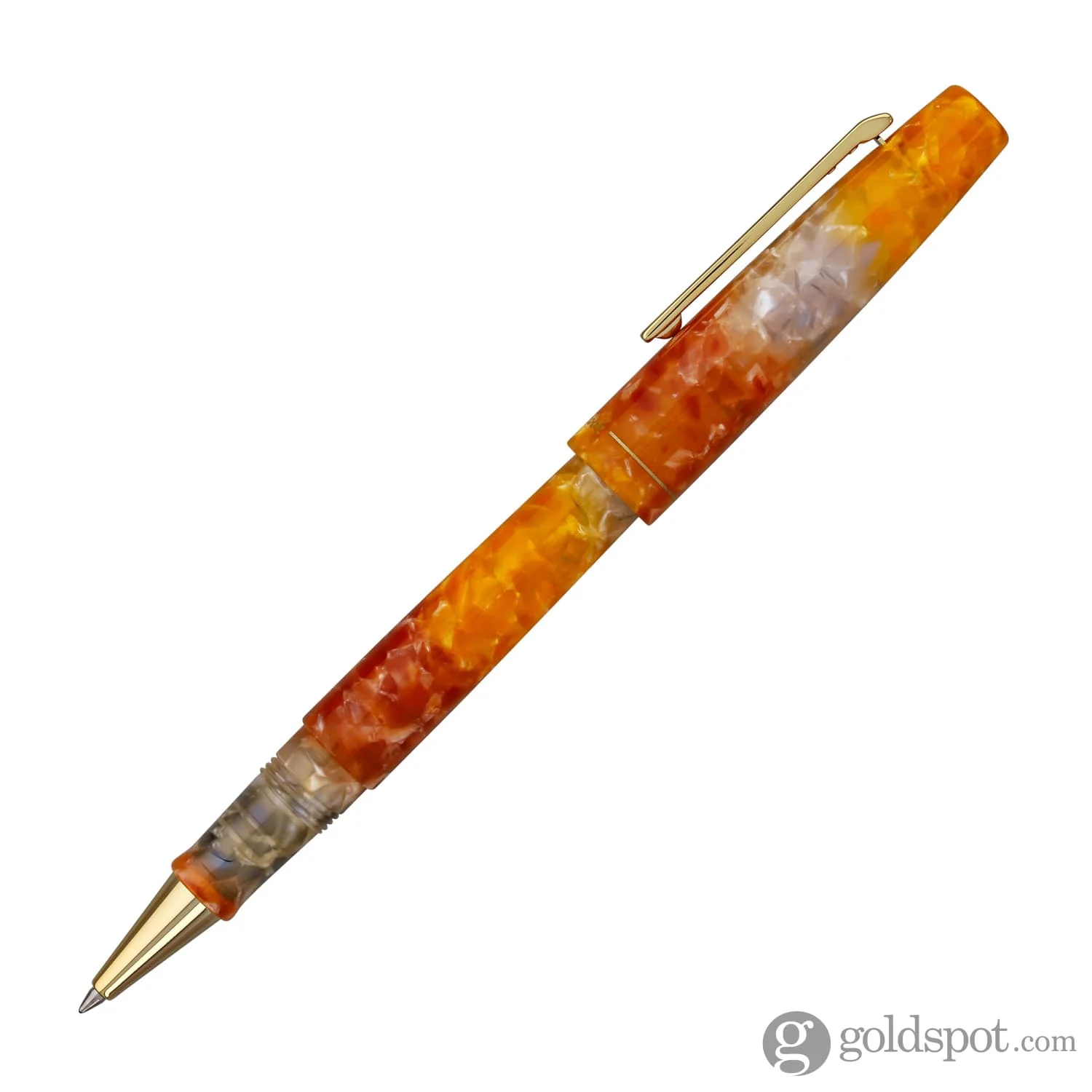 Esterbrook Camden Rollerball Pen in Oktoberfest with Gold Trim - Image 3