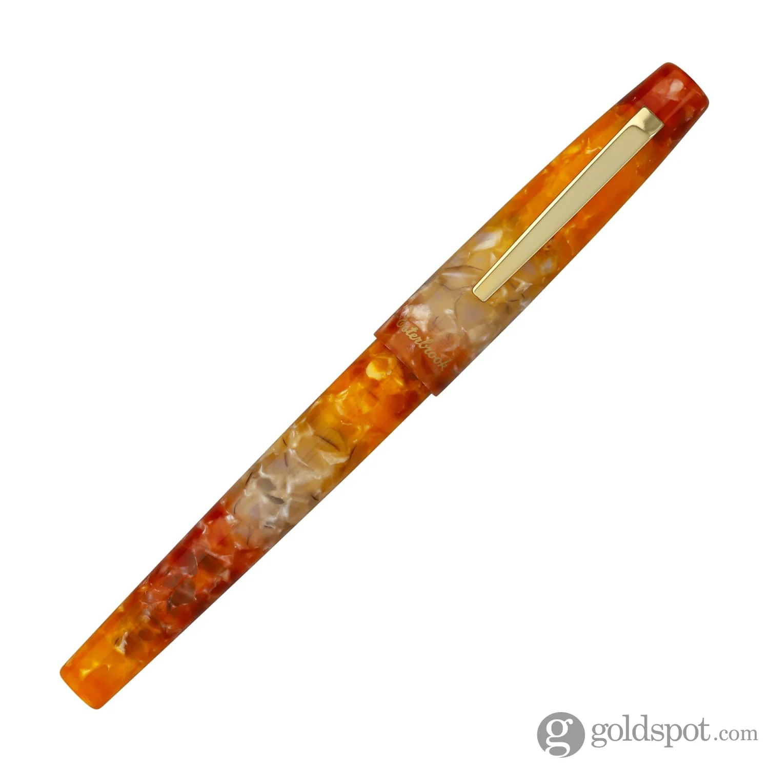Esterbrook Camden Rollerball Pen in Oktoberfest with Gold Trim - Image 4