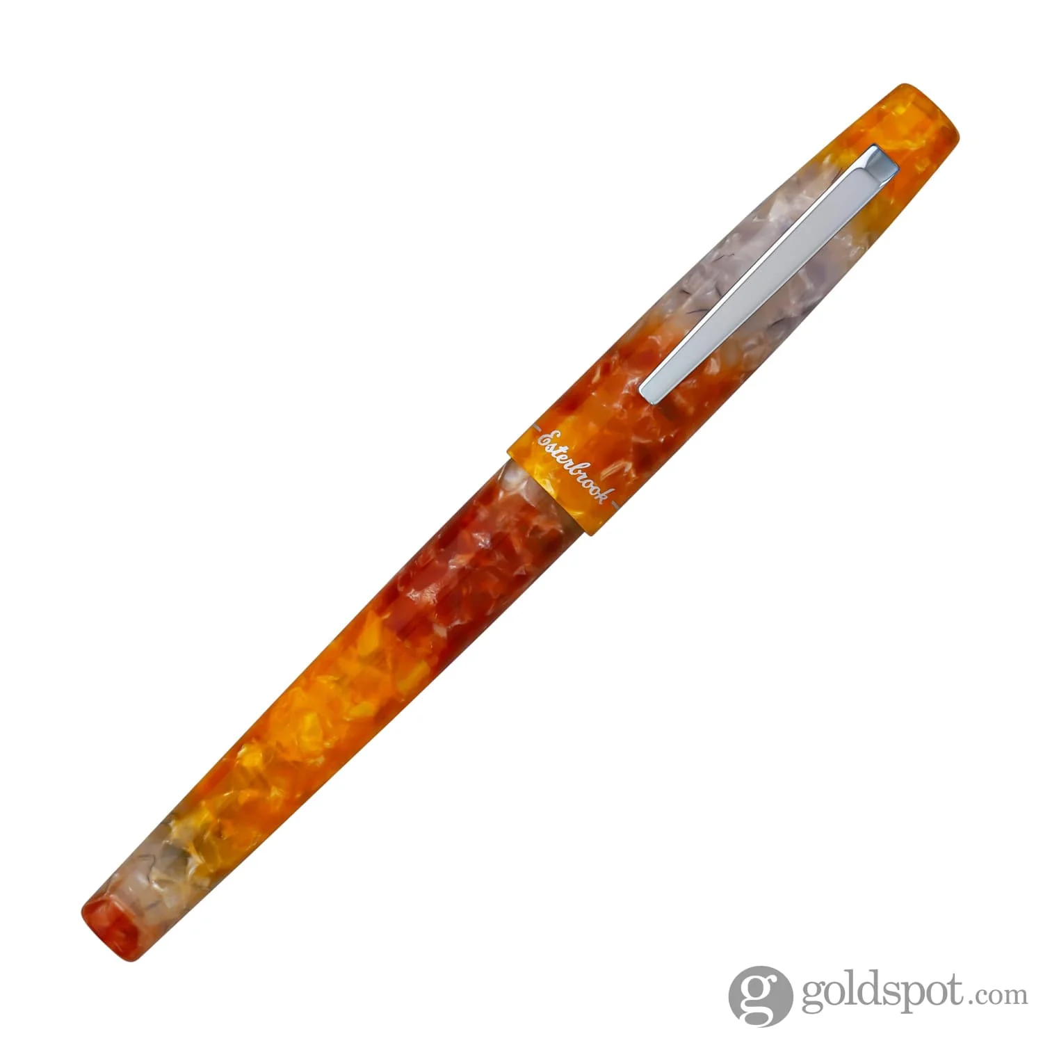 Esterbrook Camden Rollerball Pen in Oktoberfest with Palladium Trim - Image 4