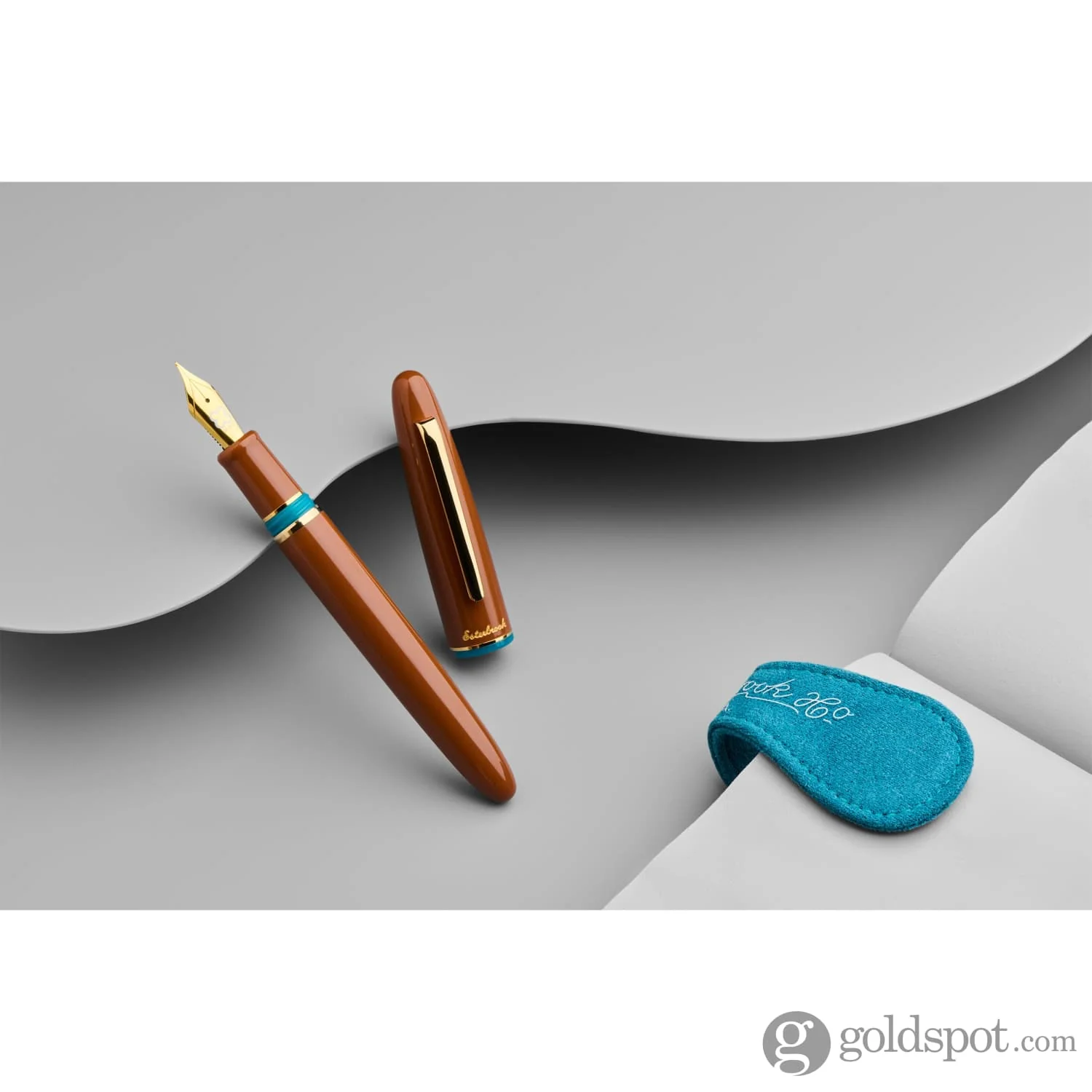 Esterbrook Estie Back to the Lands Regular Fountain Pen in Incredible Rock with Gold Trim - Image 10