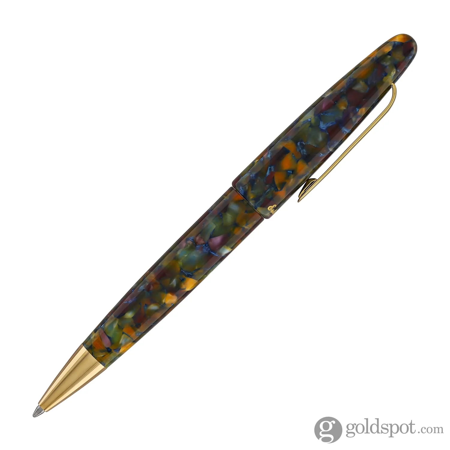 Esterbrook Estie Ballpoint Pen in Botanical Gardens with Gold Trim - Image 4