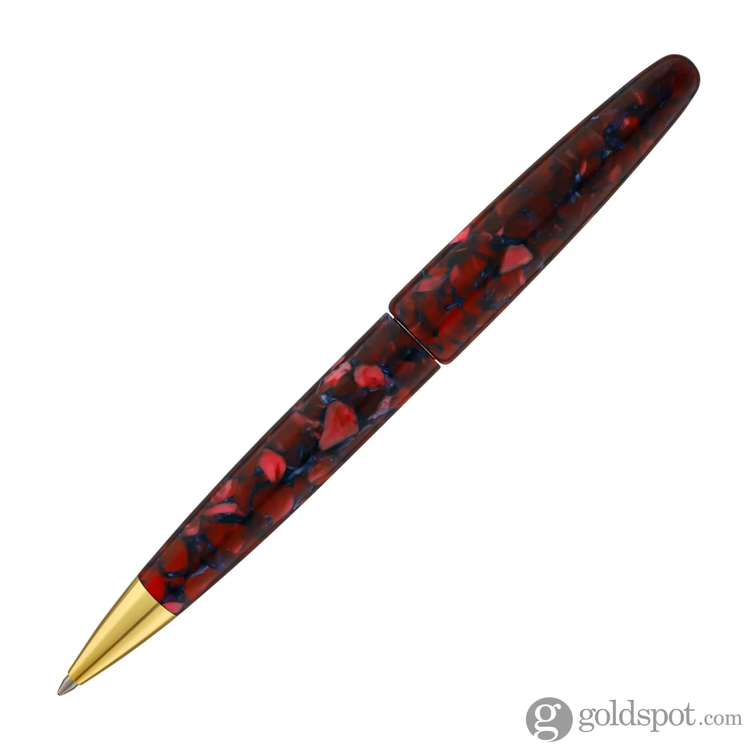 Esterbrook Estie Ballpoint Pen in Scarlet with Gold Trim - Image 4