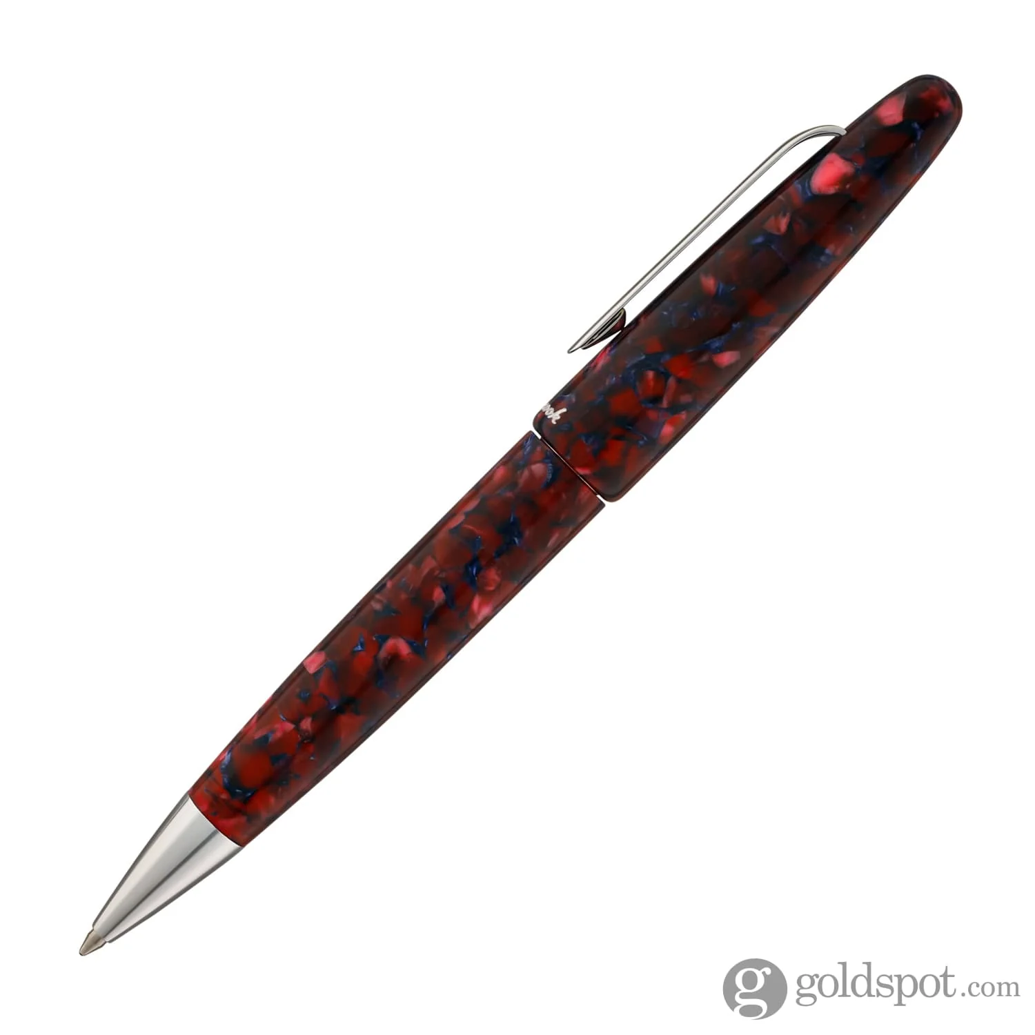 Esterbrook Estie Ballpoint Pen in Scarlet with Palladium Trim - Image 3