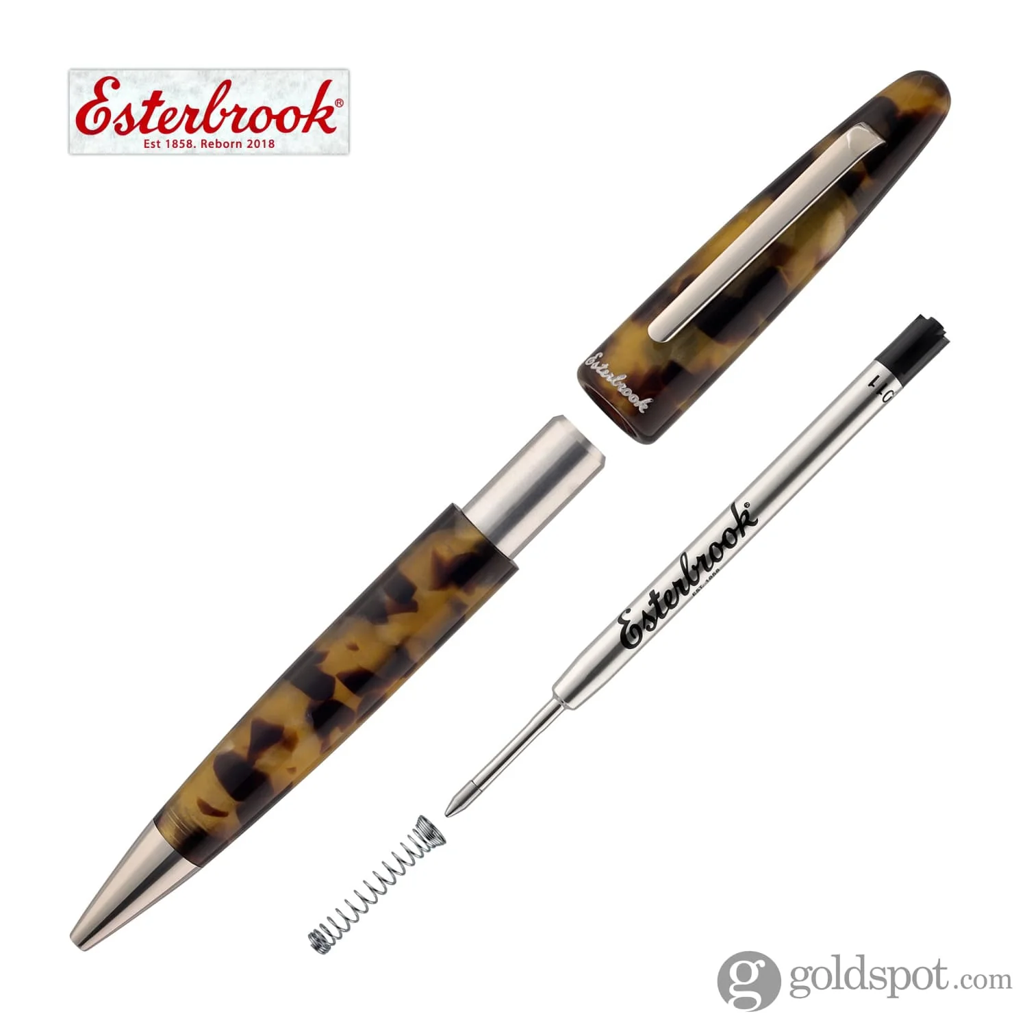 Esterbrook Estie Ballpoint Pen in Tortoise - Image 6