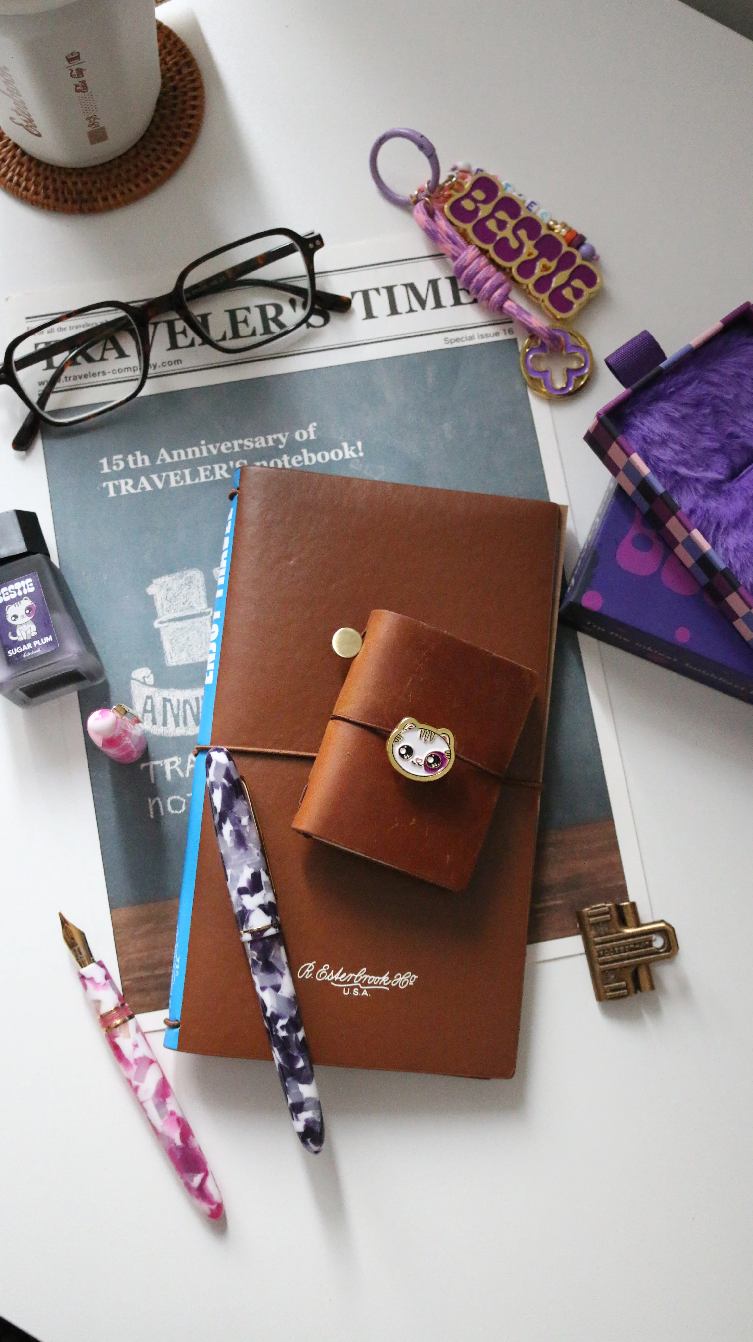 Esterbrook Estie Bestie Fountain Pen in Sugar Plum Purple - Image 12