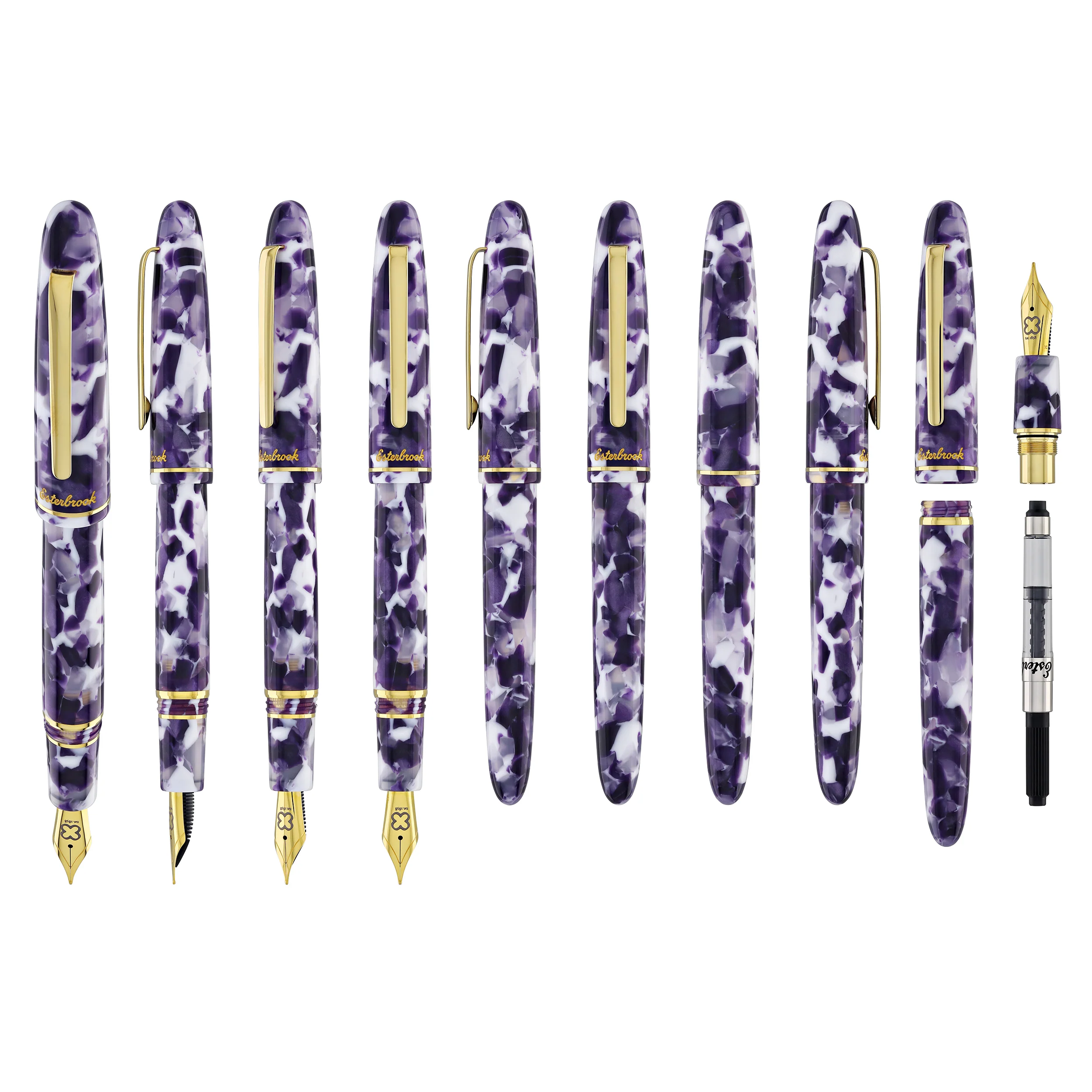 Esterbrook Estie Bestie Fountain Pen in Sugar Plum Purple - Image 9