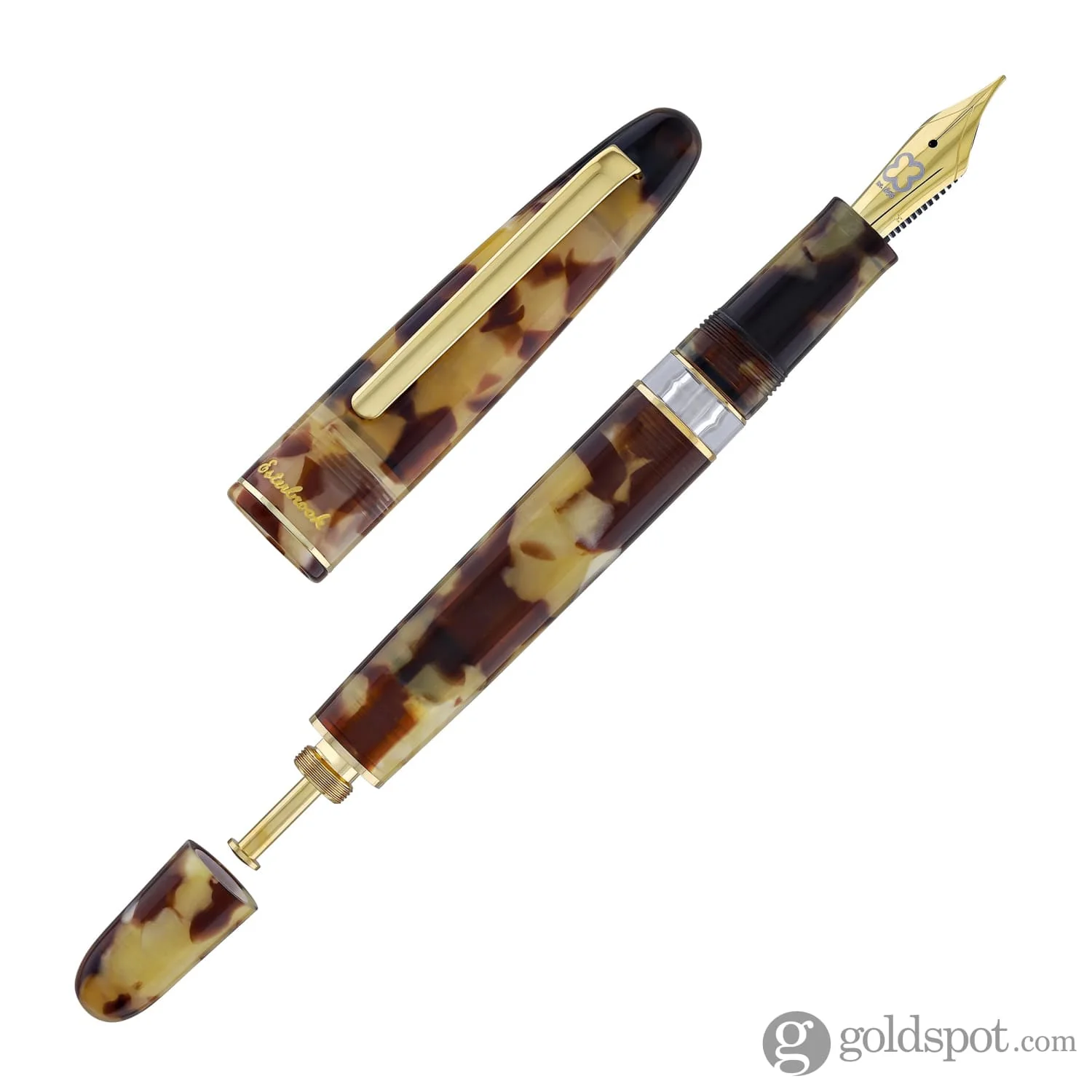 Esterbrook Estie Button Fill Fountain Pen in Tortoise - Image 7