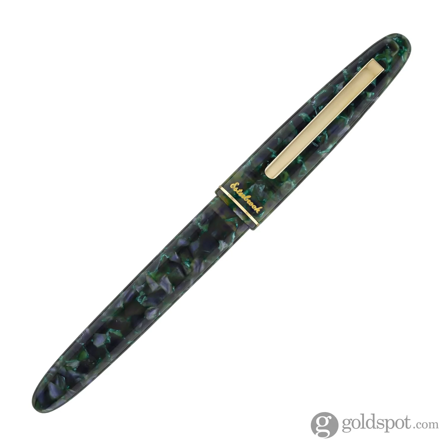Esterbrook Estie Fountain Pen in Jurassic with Gold Trim - Cartridge / Converter - Image 2
