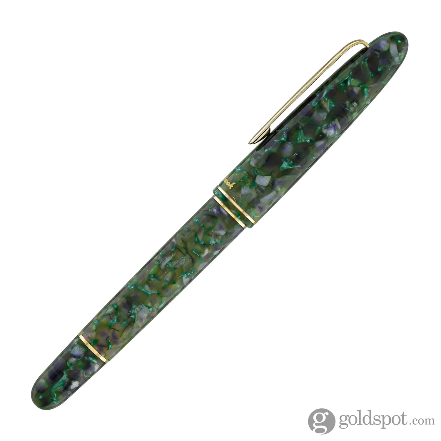 Esterbrook Estie Fountain Pen in Jurassic with Gold Trim - Piston Filling - Image 5