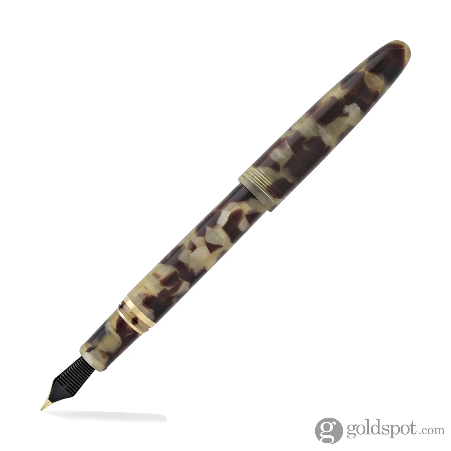 Esterbrook Estie Fountain Pen in Tortoise with Gold Trim - Image 4