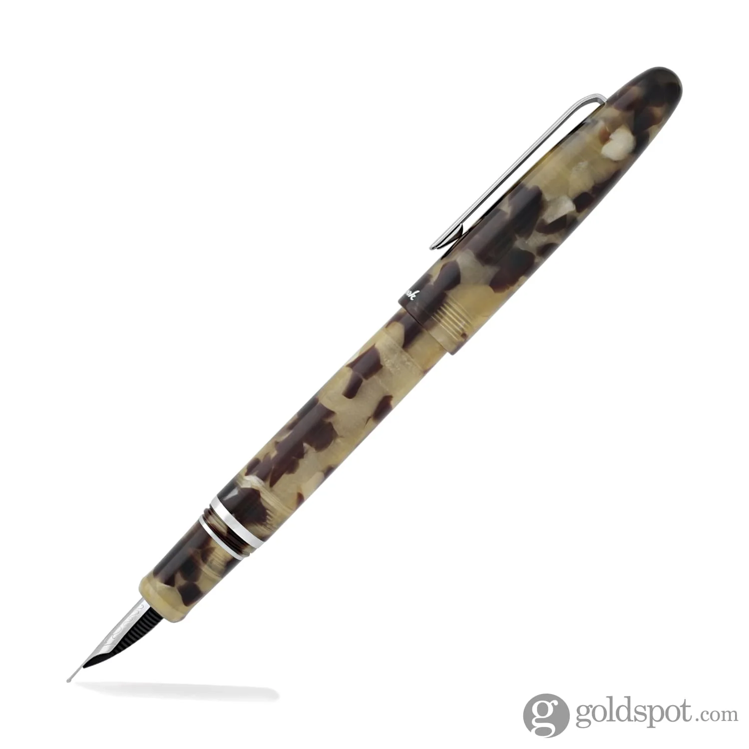 Esterbrook Estie Fountain Pen in Tortoise with Chrome Trim - Image 3