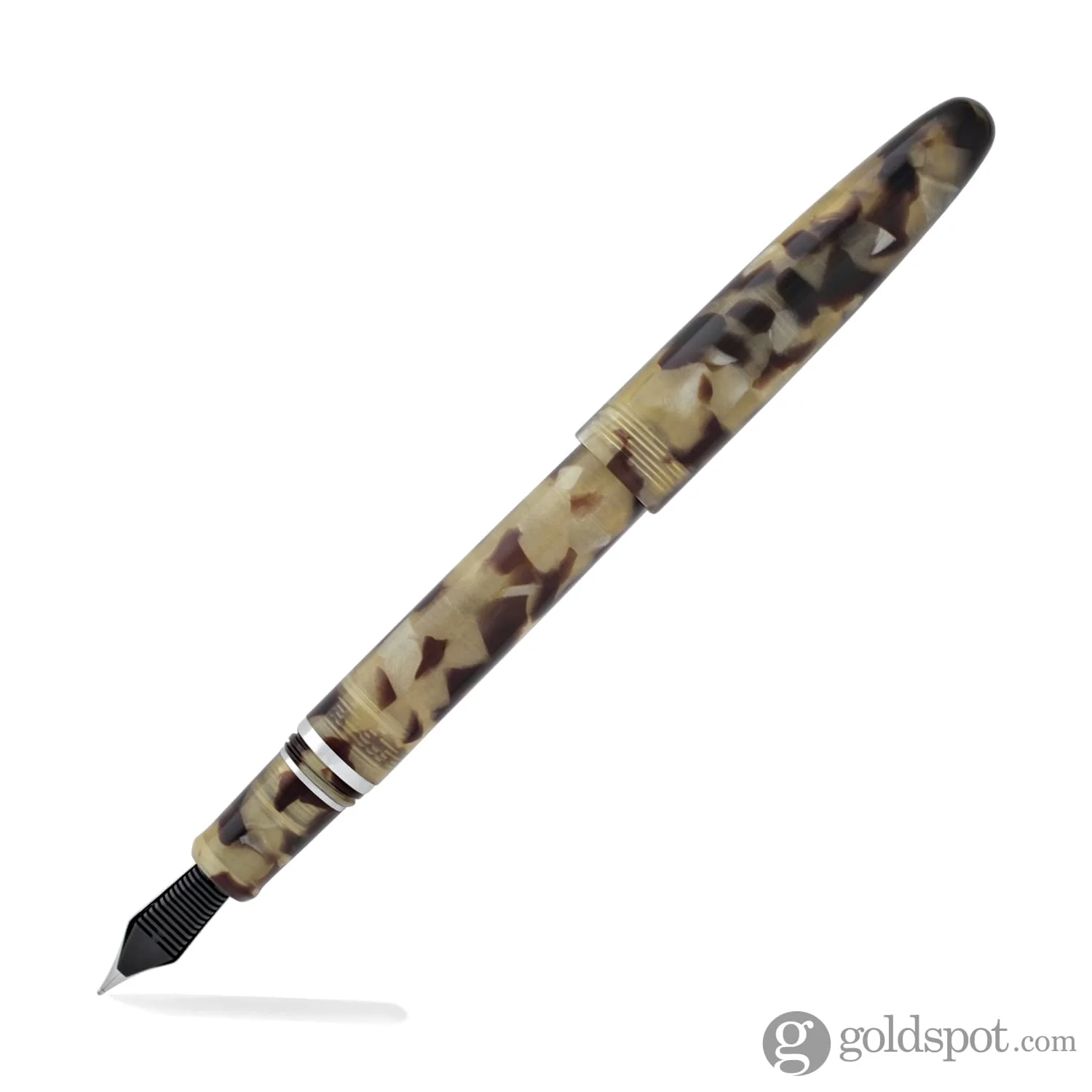 Esterbrook Estie Fountain Pen in Tortoise with Chrome Trim - Image 4