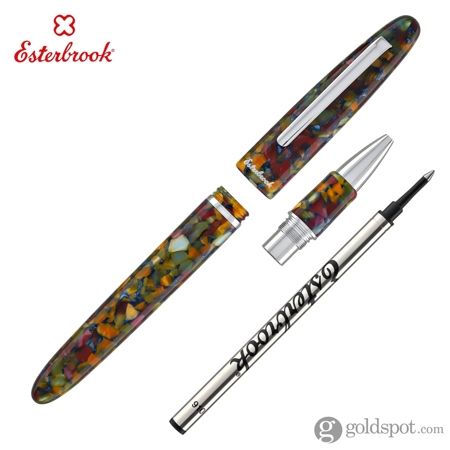 Esterbrook Estie Rollerball Pen Botanical Gardens with Palladium Trim - Image 7