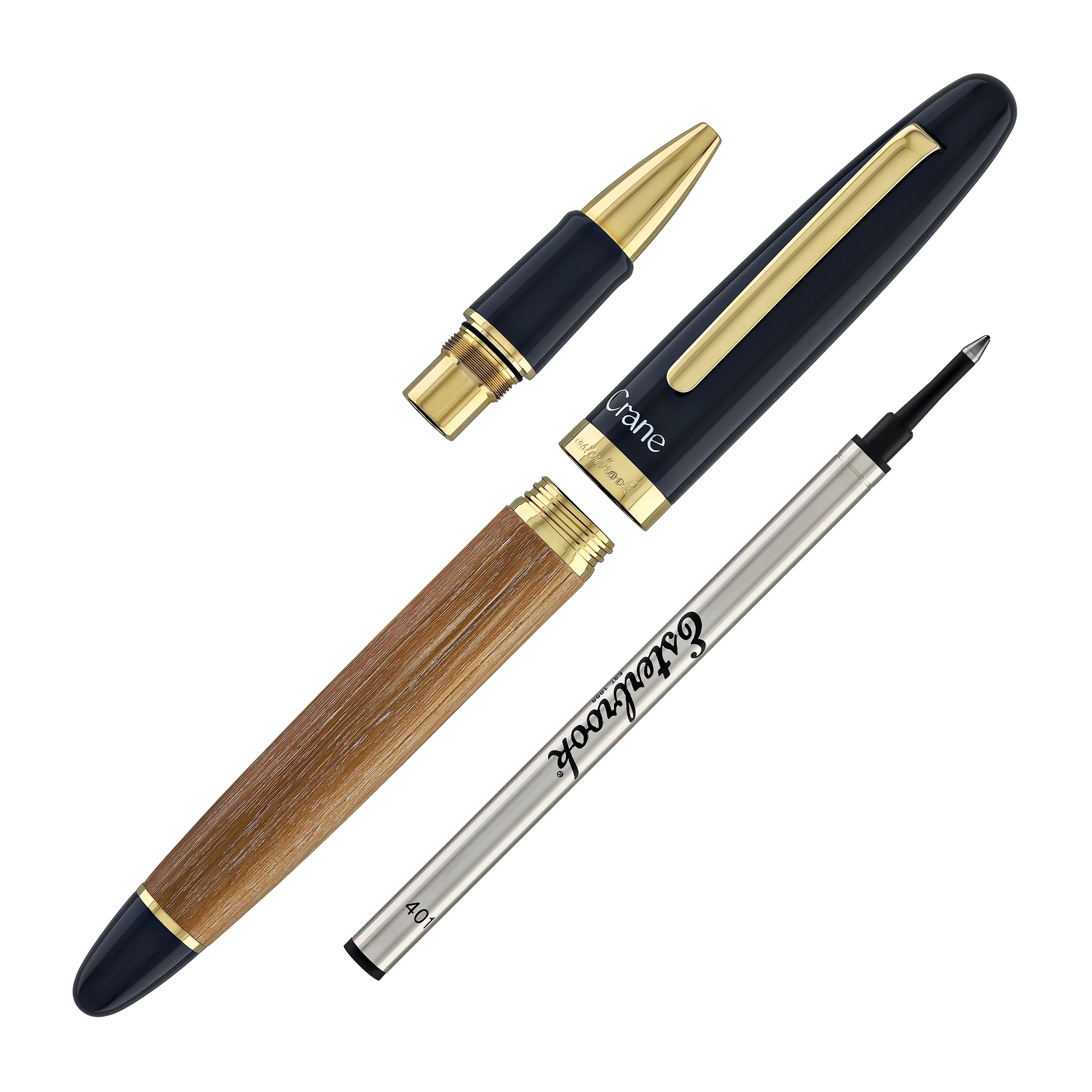Esterbrook Estie x Crane Rollerball Pen in Mariner - Image 8