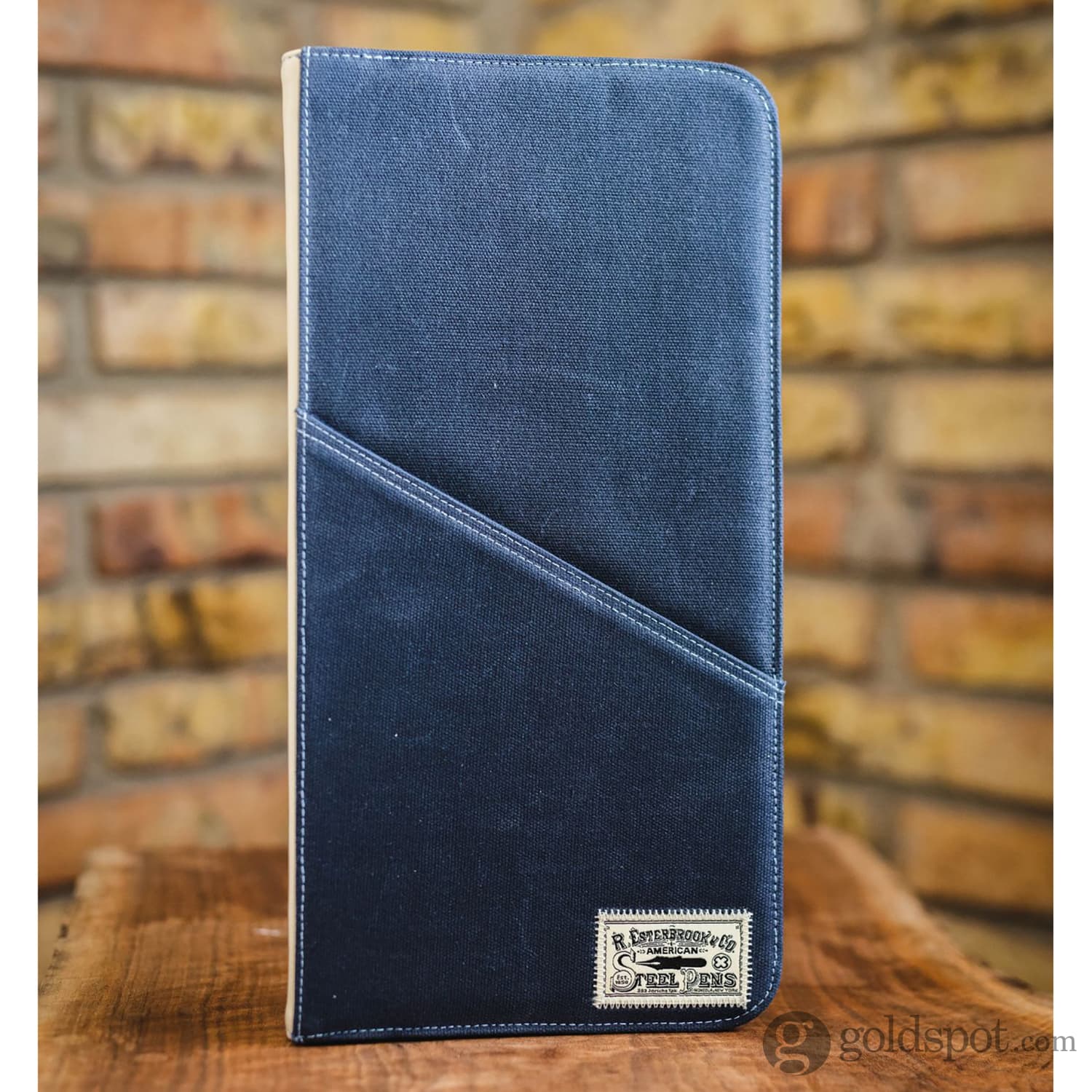 Esterbrook 40 Pen Zipper Case in Navy - Image 4