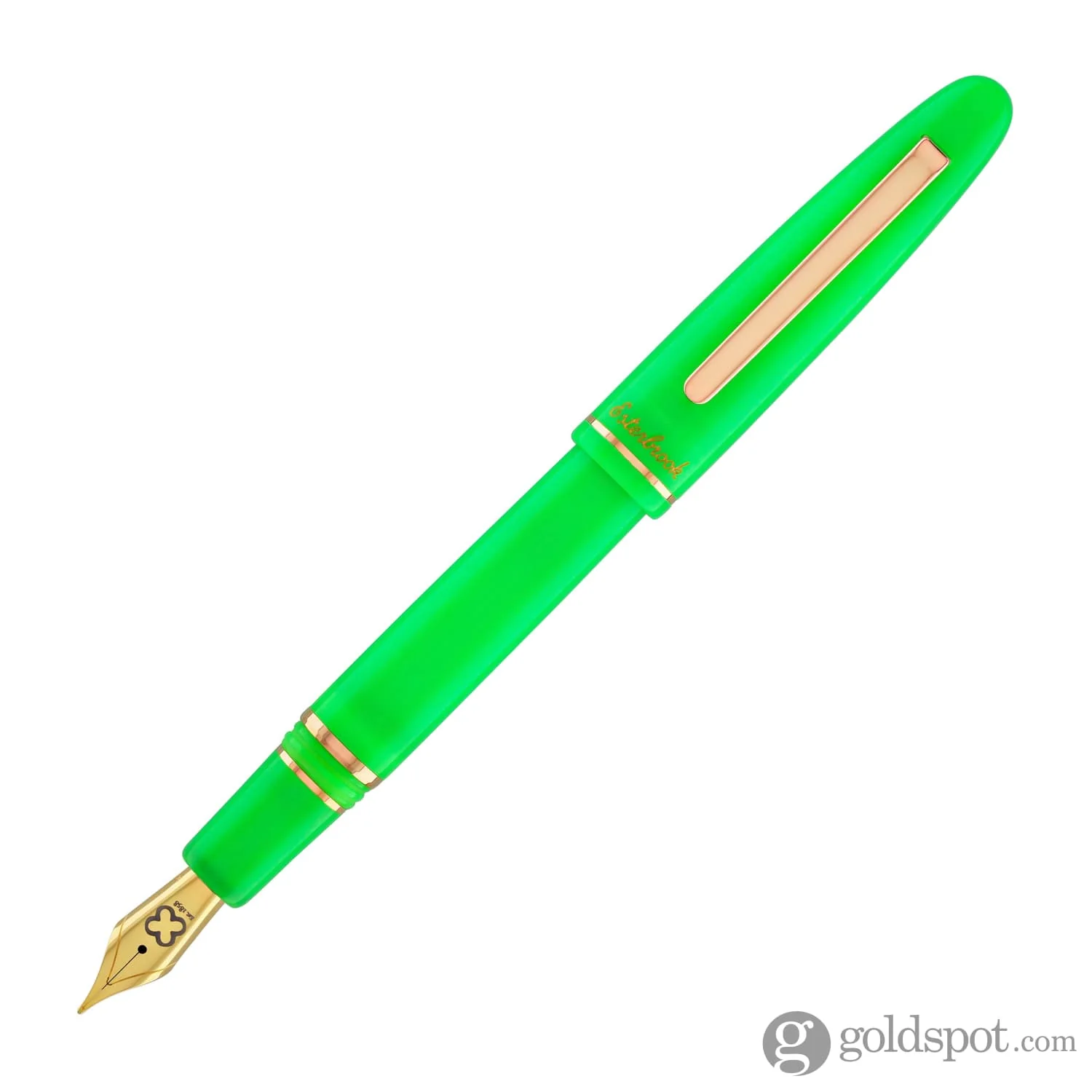 Esterbrook Funky Town Estie Fountain Pen in Green - Image 4