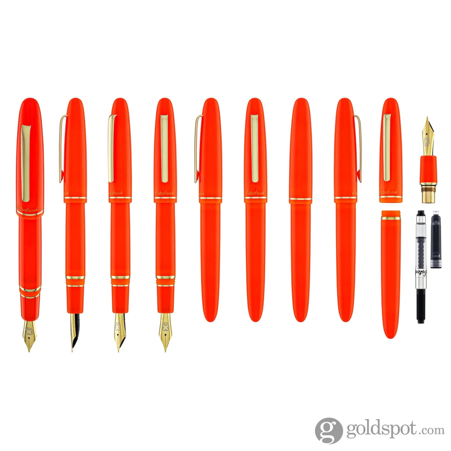 Esterbrook Funky Town Estie Fountain Pen in Orange - Image 10
