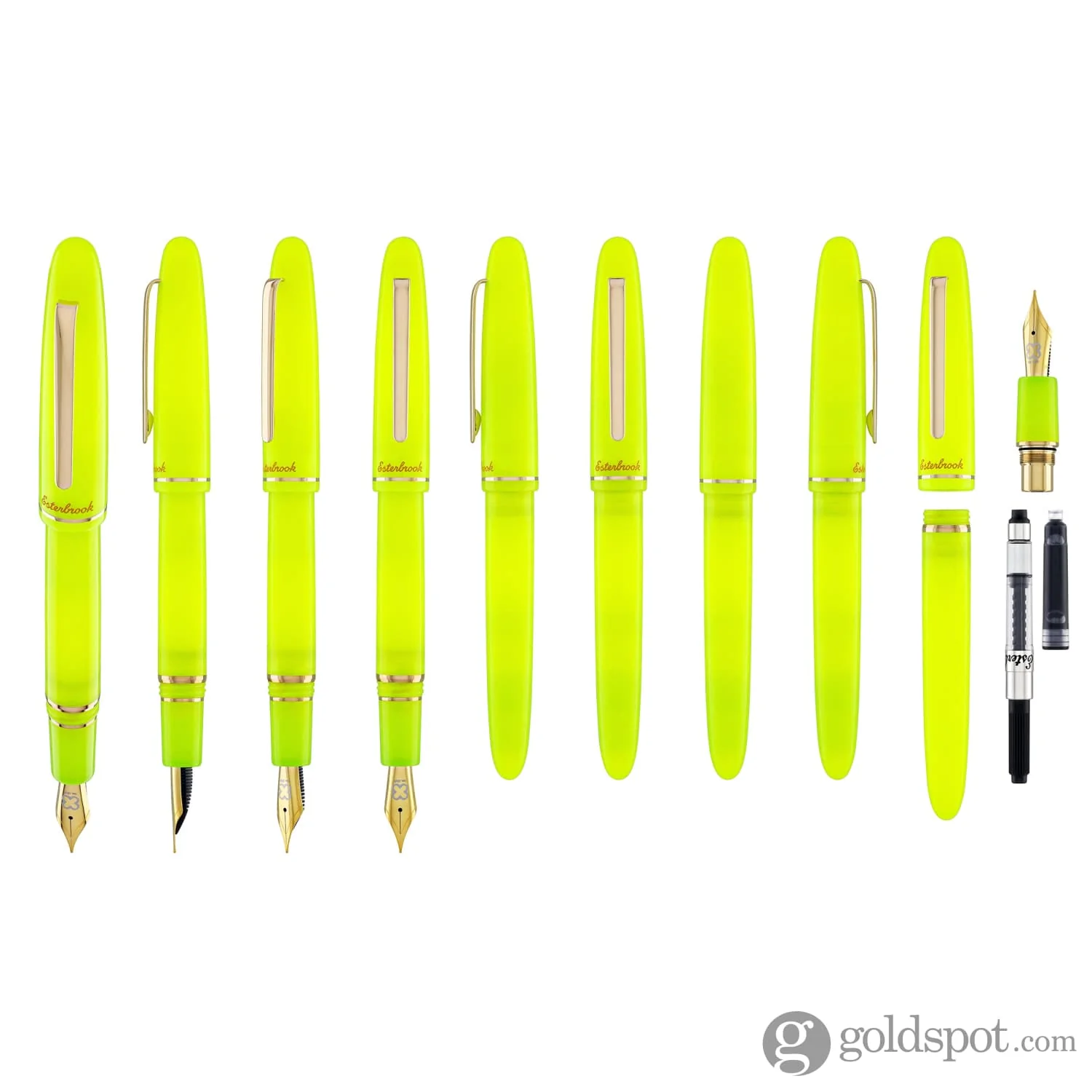 Esterbrook Funky Town Estie Fountain Pen in Yellow - Image 10